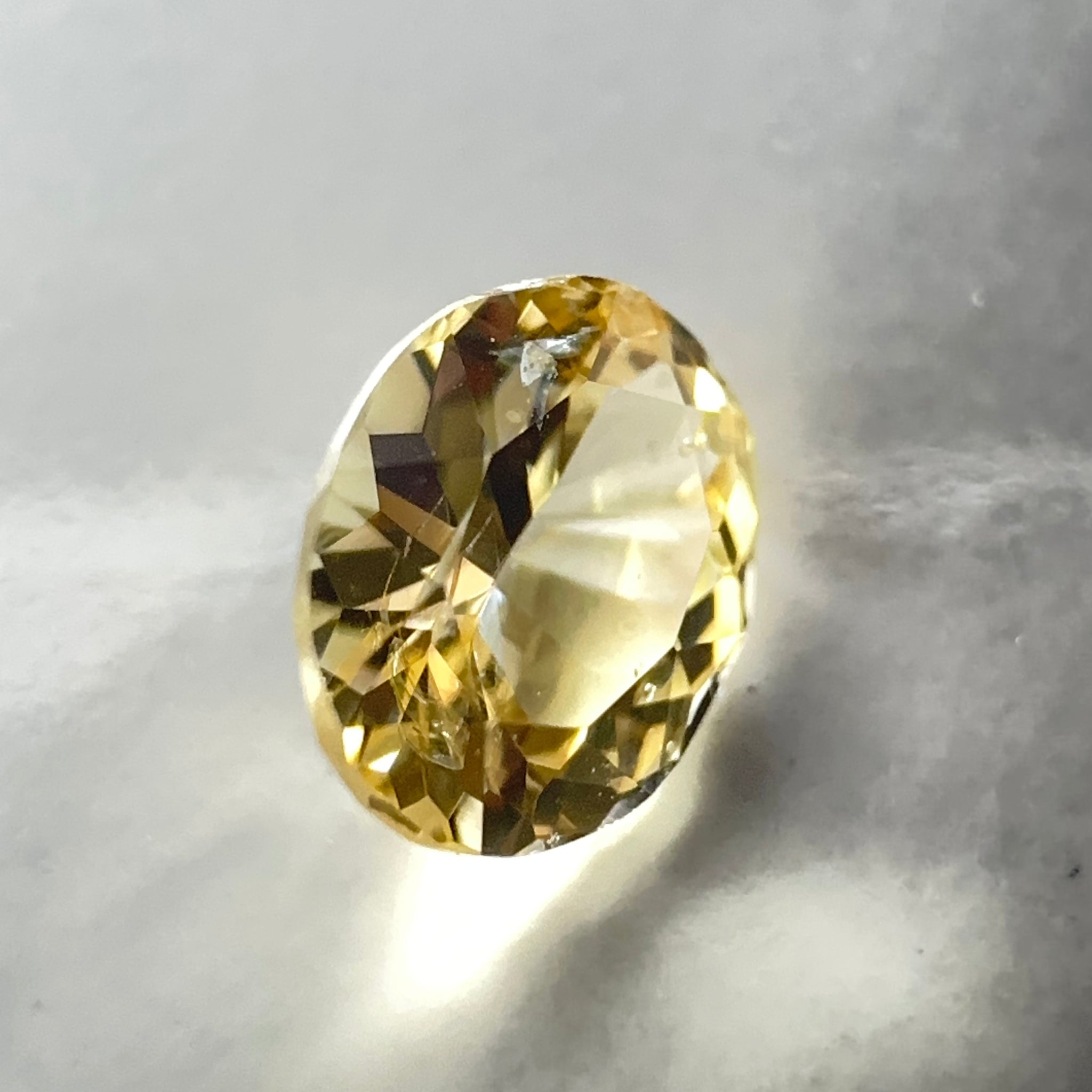 Yellow Grossular Garnet, 0.54ct, Merelani, Tanzania, Untreated Unheated