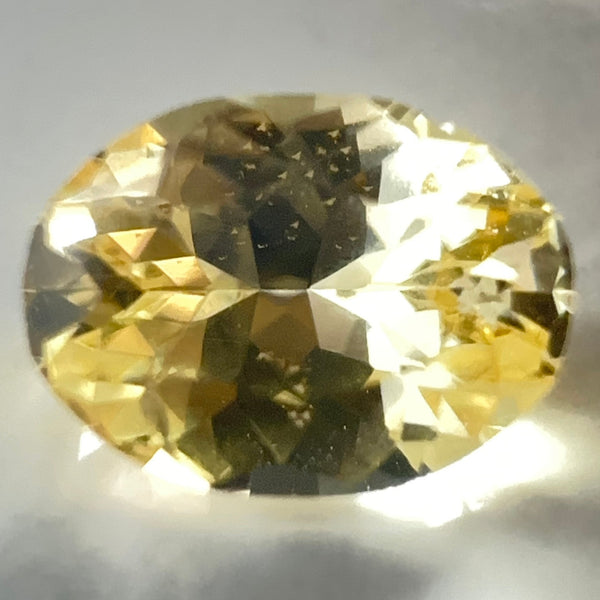 0.54ct Yellow Grossular Garnet, Merelani, Tanzania, Untreated Unheated