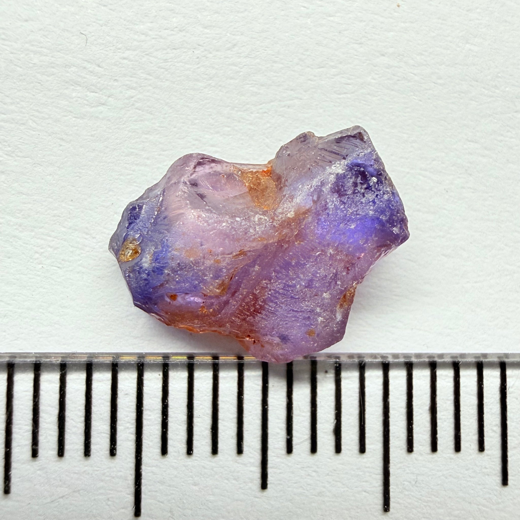 Winza Sapphire, 3.28ct, Winza, Tanzania, Untreated Unheated, flat stone, not facetable, set it in jewellery as is
