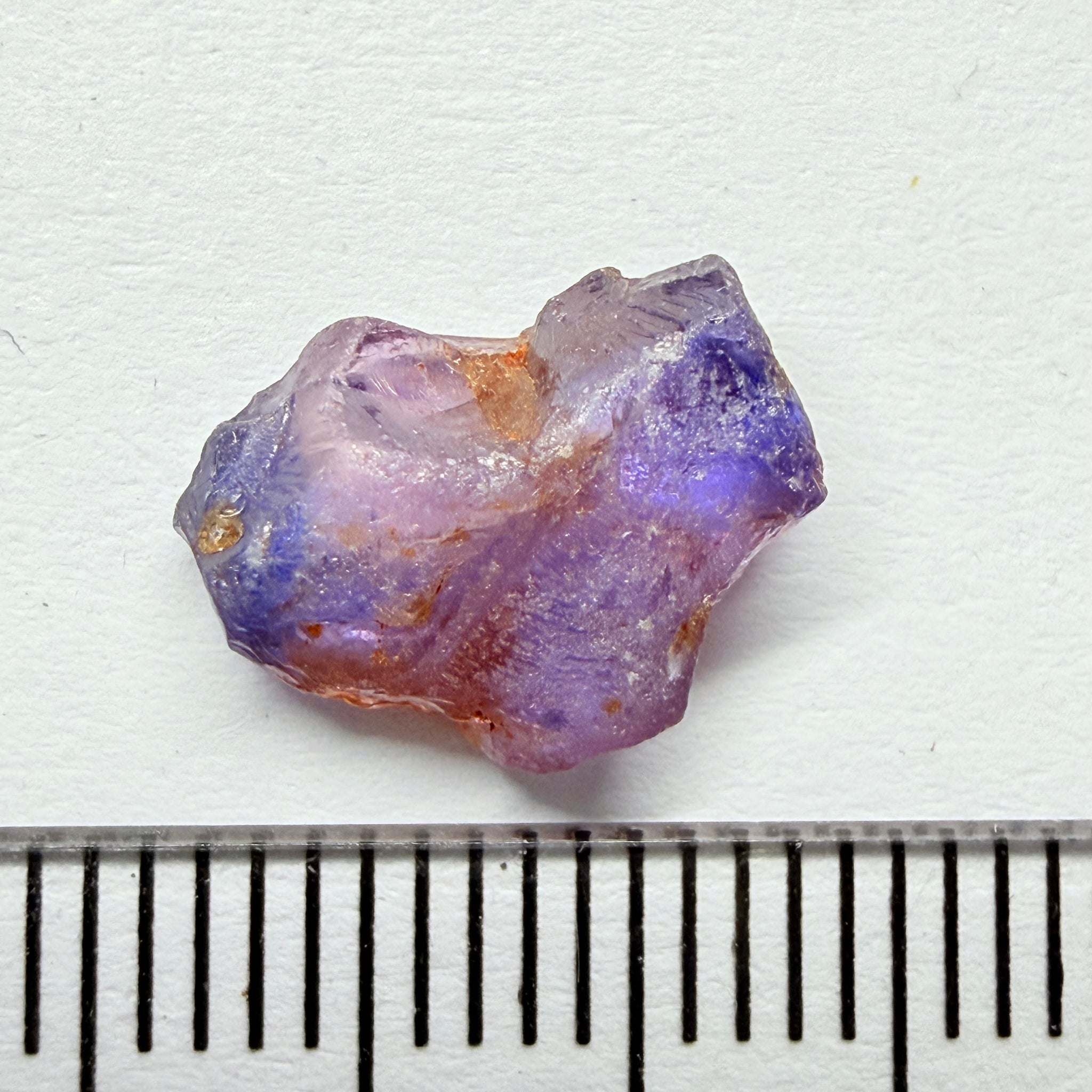 Winza Sapphire, 3.28ct, Winza, Tanzania, Untreated Unheated, flat stone, not facetable, set it in jewellery as is