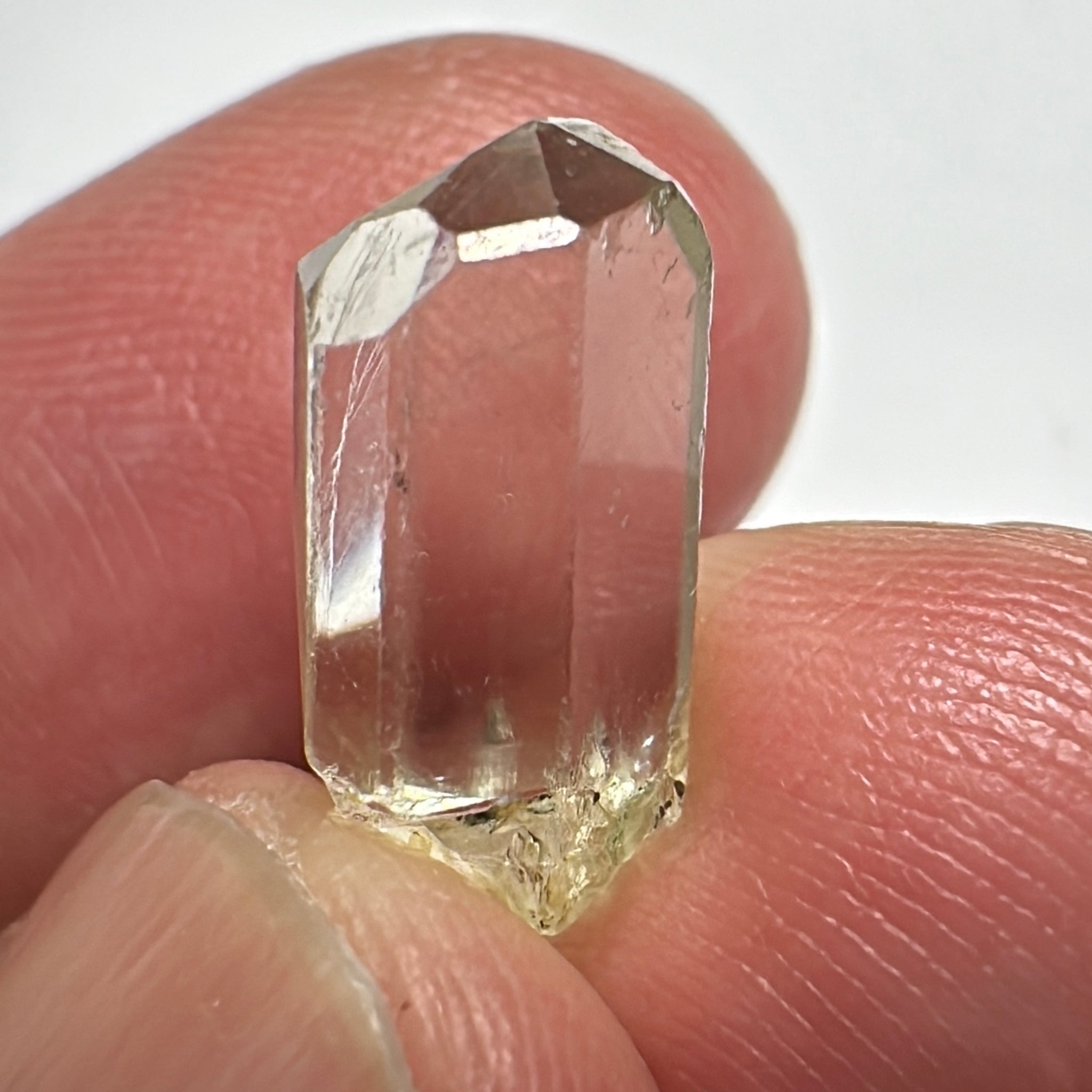 Diopside crystal, 1.10gm, Merelani, Tanzania, Untreated Unheated - facetable portion