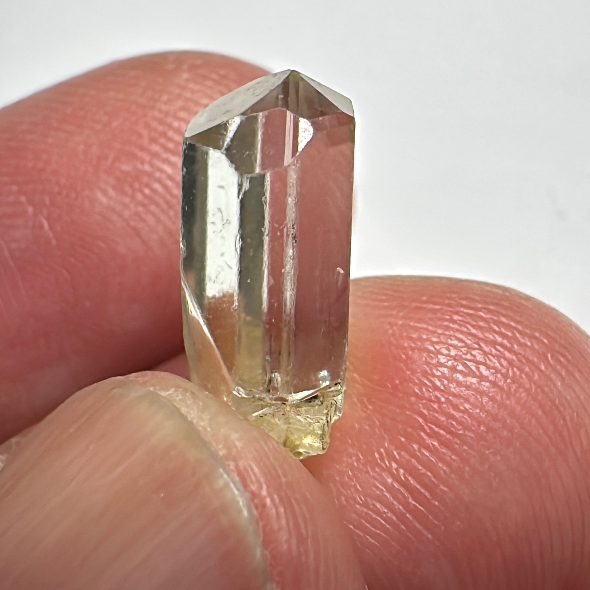 Diopside crystal, 1.10gm, Merelani, Tanzania, Untreated Unheated - facetable portion