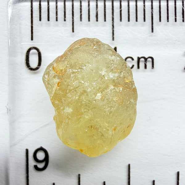 Umba Sapphire, 7.13ct, Umba Valley, Tanzania, Untreated Unheated. Slightly to moderately included (tiny scattered white spots) Flattish stone, you can cut a portrait or tablet cut