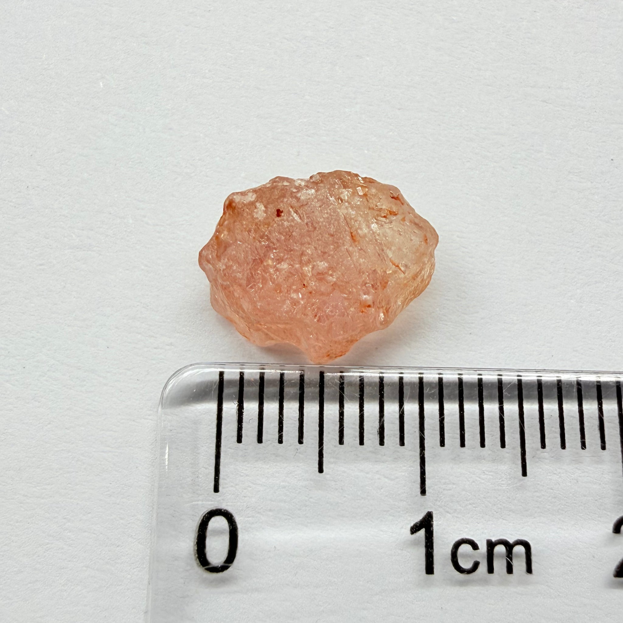 Umba Sapphire, 5.99ct, Umba Valley, Tanzania, Untreated Unheated. Slightly included (tiny scattered white spots) Flattish stone with a challenging shape, you can cut a portrait or tablet cut