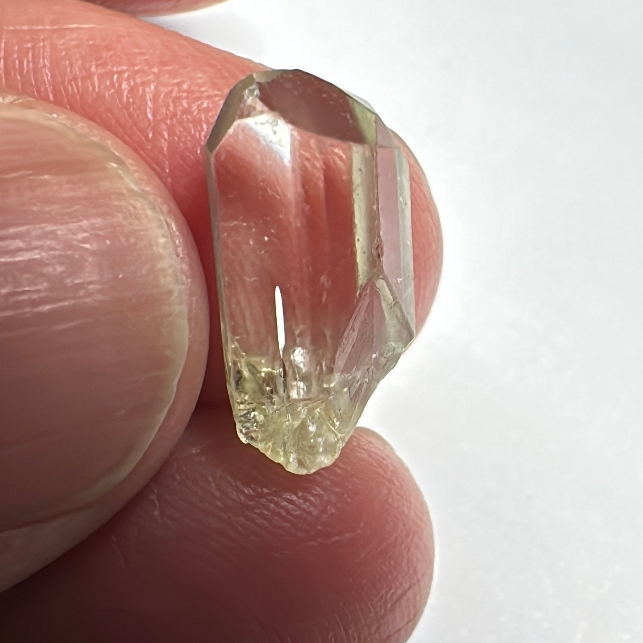 Diopside crystal, 1.10gm, Merelani, Tanzania, Untreated Unheated - facetable portion