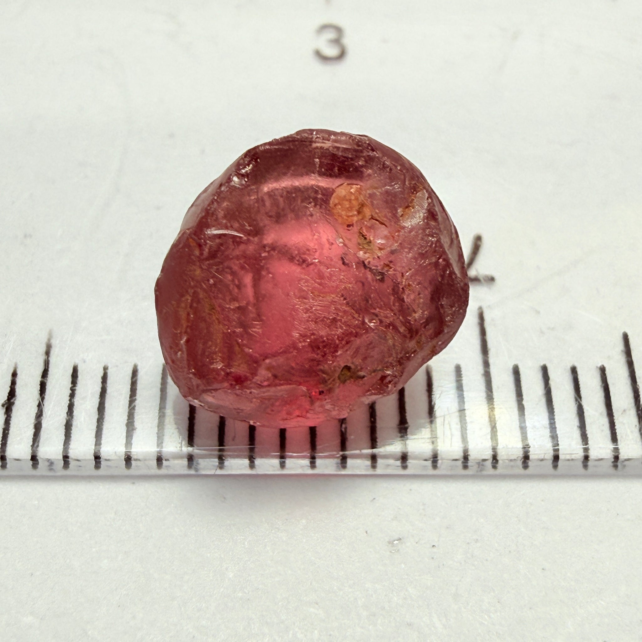 Rhodolite Garnet Colour Shifting, 4.85ct, Umba, Tanzania, Untreated Untreated. Few bubbles on the outside skin, rest vvs