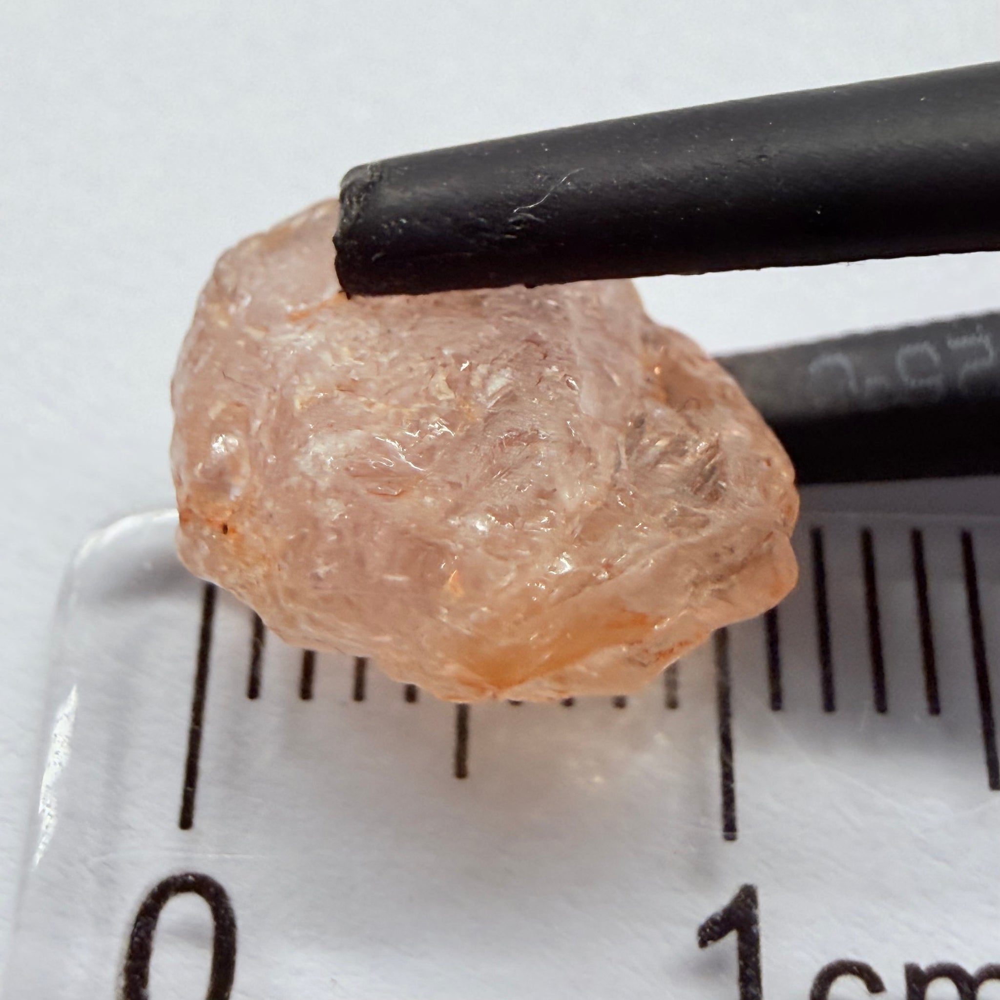 Umba Sapphire, 5.99ct, Umba Valley, Tanzania, Untreated Unheated. Slightly included (tiny scattered white spots) Flattish stone with a challenging shape, you can cut a portrait or tablet cut