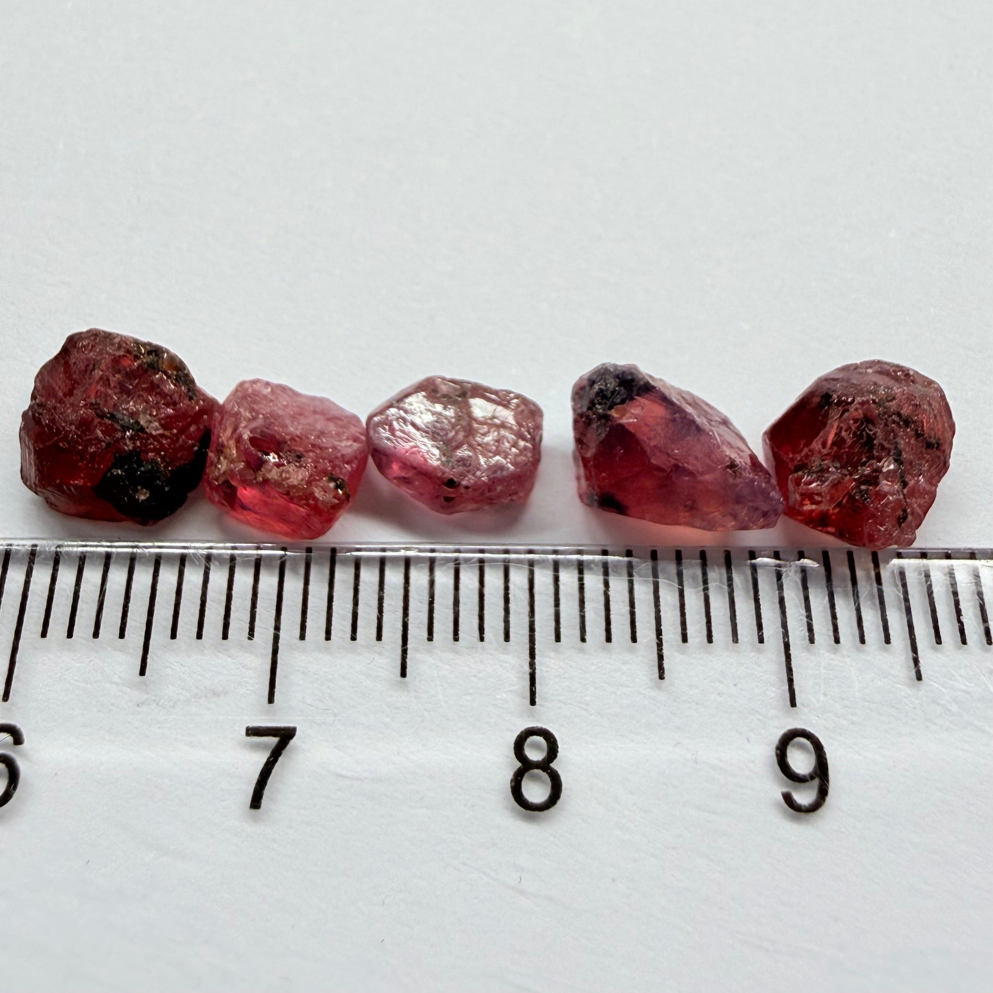 Winza Sapphire Lot, 12.24ct, Winza, Tanzania, Untreated Unheated. Too included to facet but set them in jewellery as is