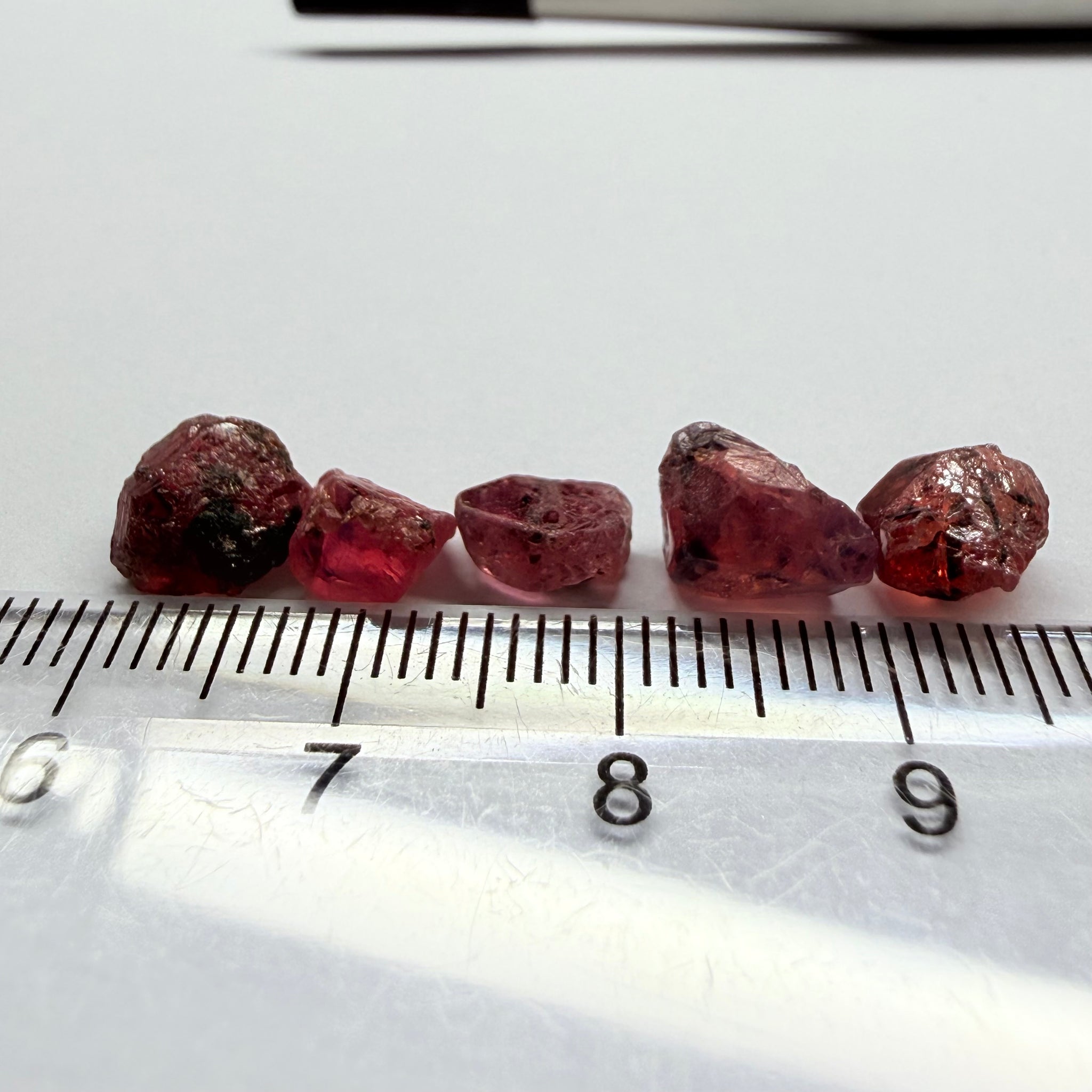 Winza Sapphire Lot, 12.24ct, Winza, Tanzania, Untreated Unheated. Too included to facet but set them in jewellery as is