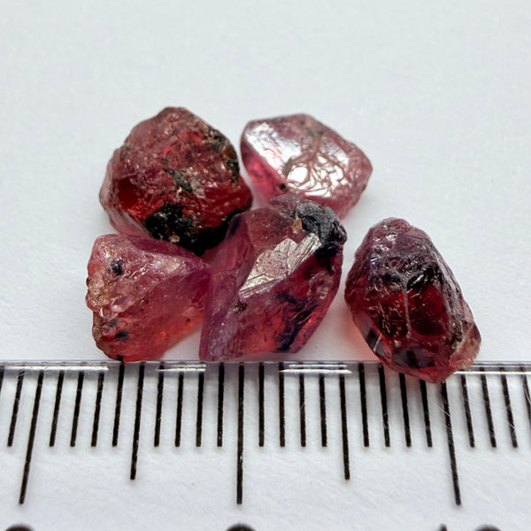 Winza Sapphire Lot, 12.24ct, Winza, Tanzania, Untreated Unheated. Too included to facet but set them in jewellery as is