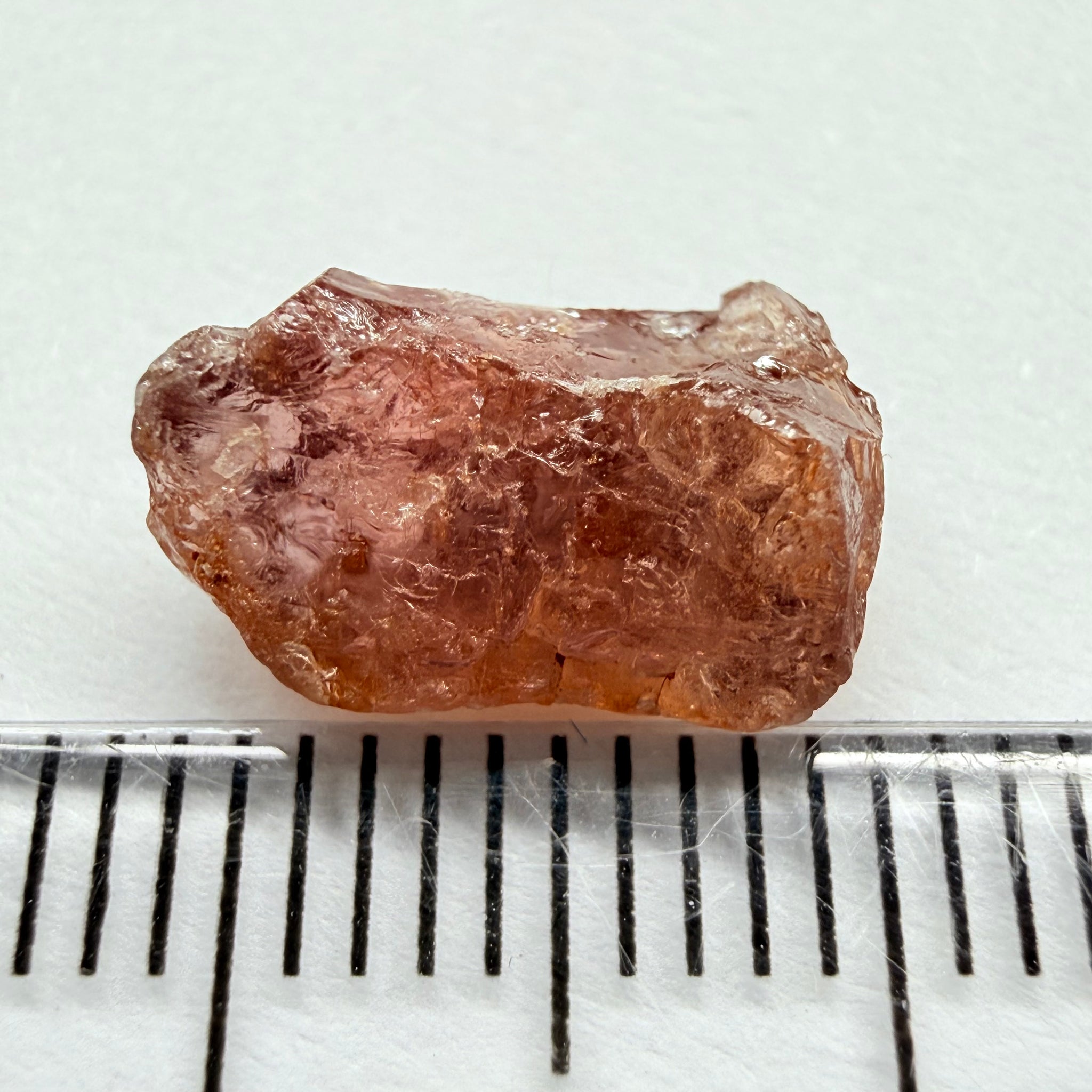 Umba Sapphire, 3.61ct, Umba Valley, Tanzania, Untreated Unheated. Too flat to facet but set it in jewellery as is