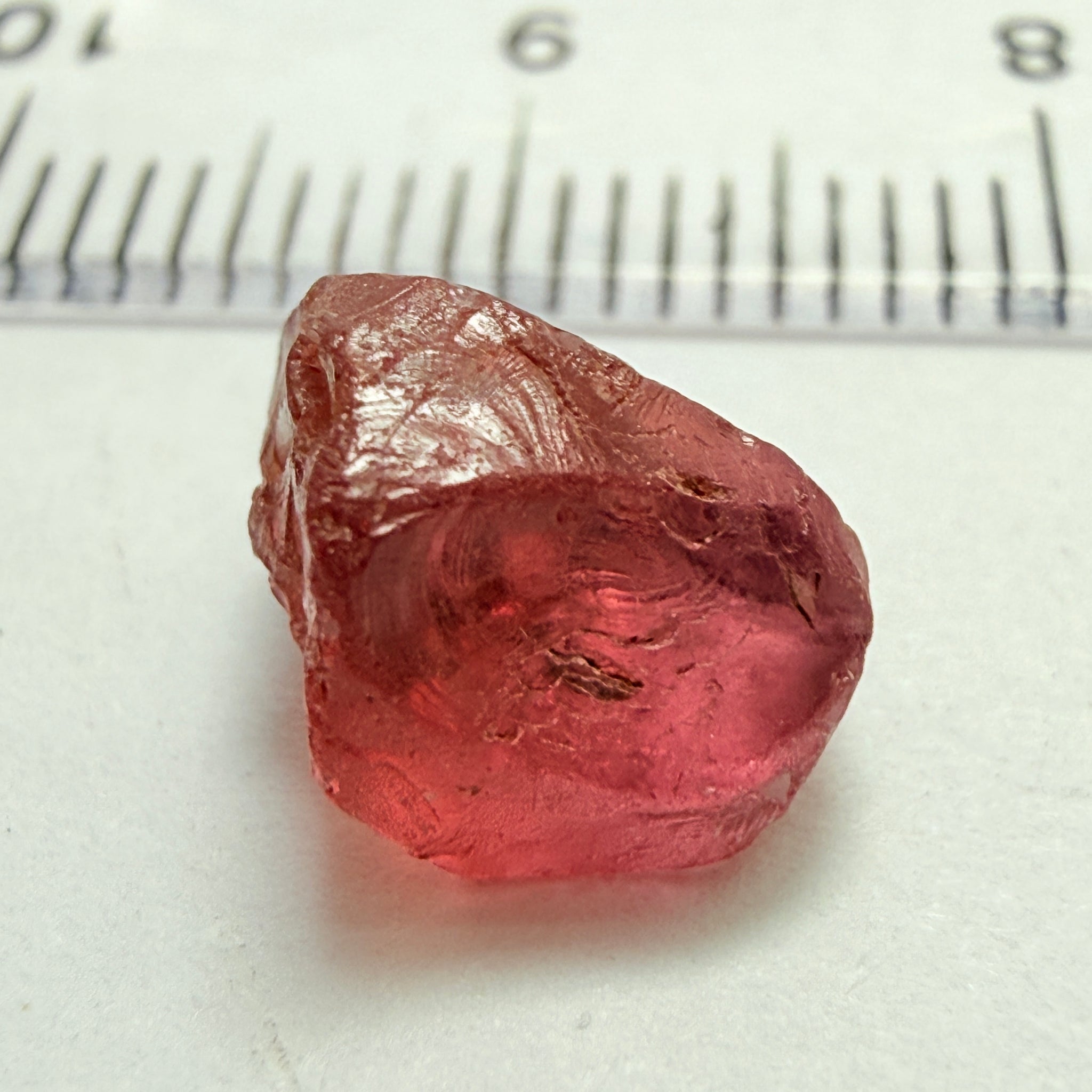 Rhodolite Garnet, 4.01ct, Umba, Tanzania, Untreated Untreated. Si