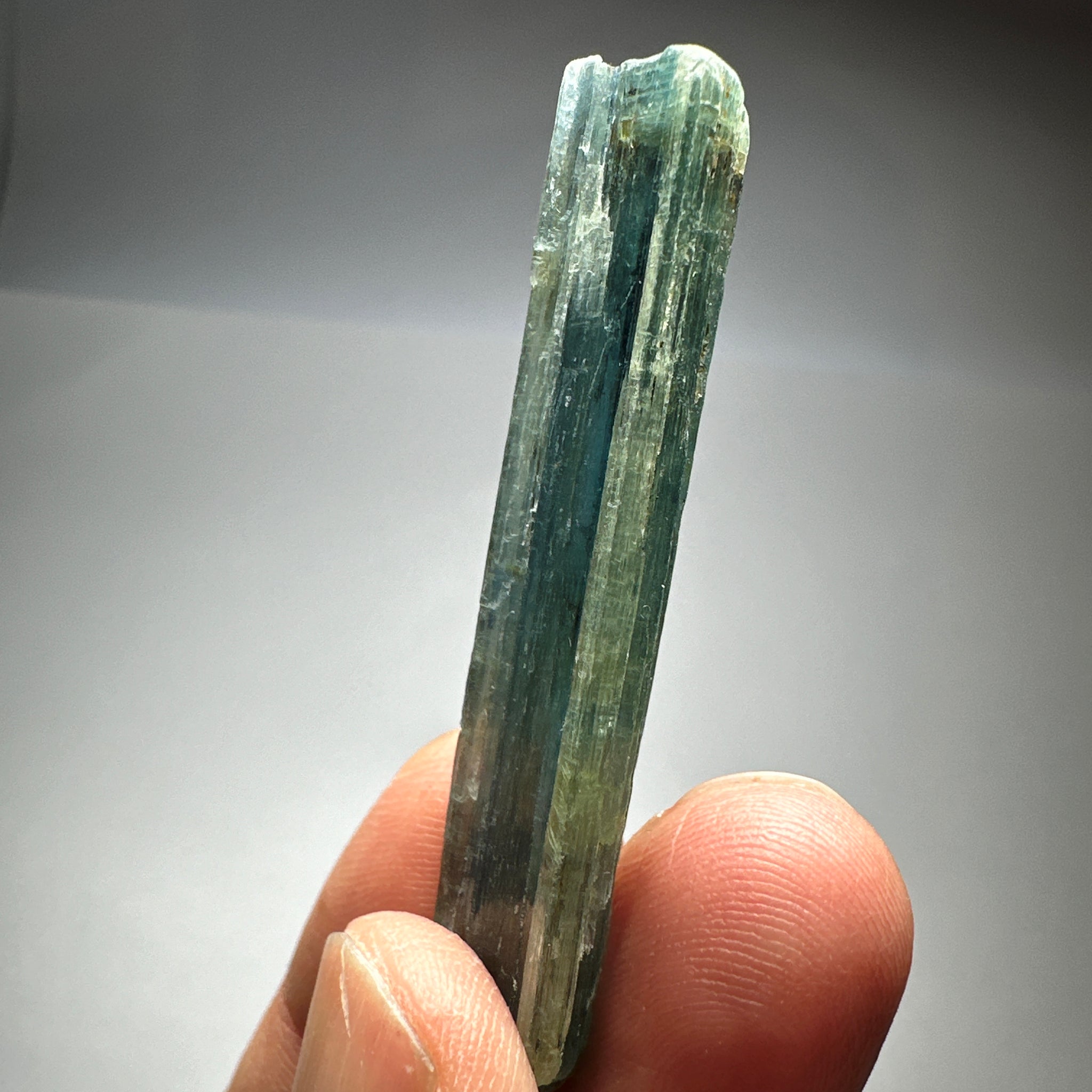 Blue Kyanite Crystal, 54.30ct, Kenya, Untreated Unheated