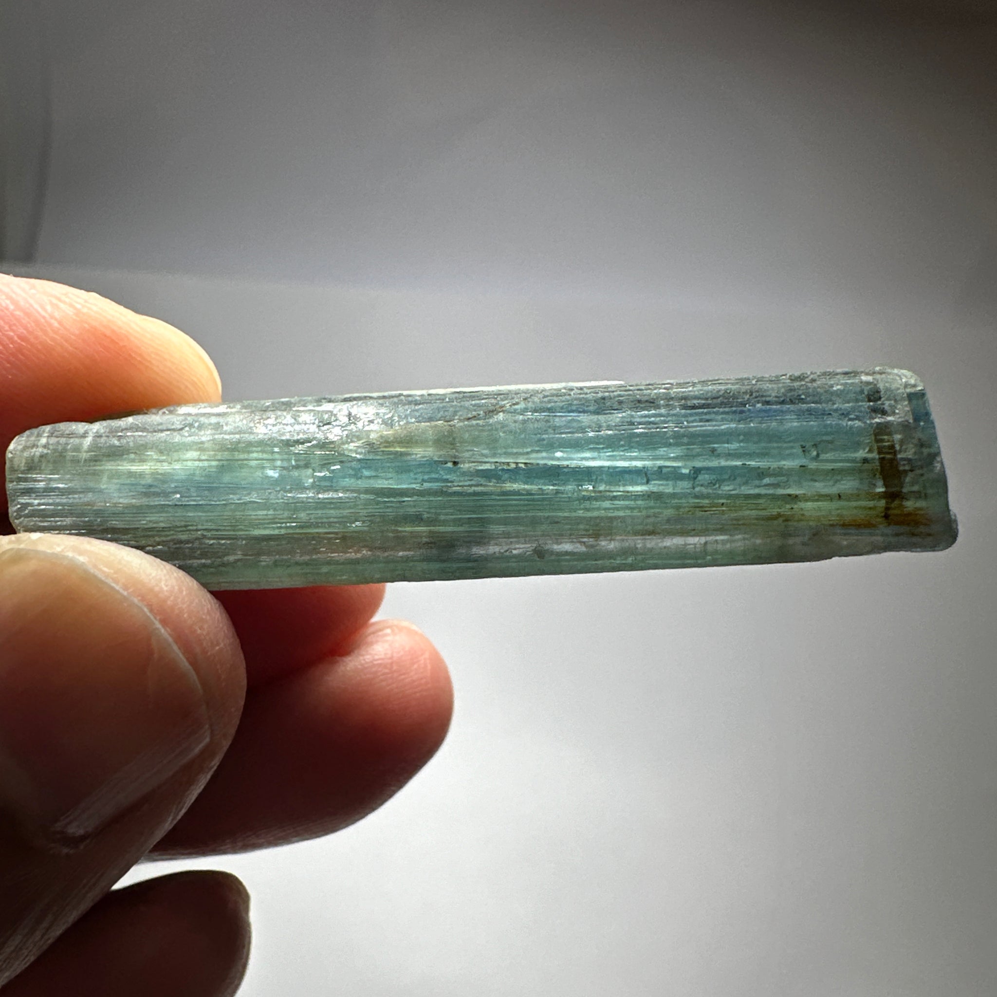 Blue Kyanite Crystal, 54.30ct, Kenya, Untreated Unheated