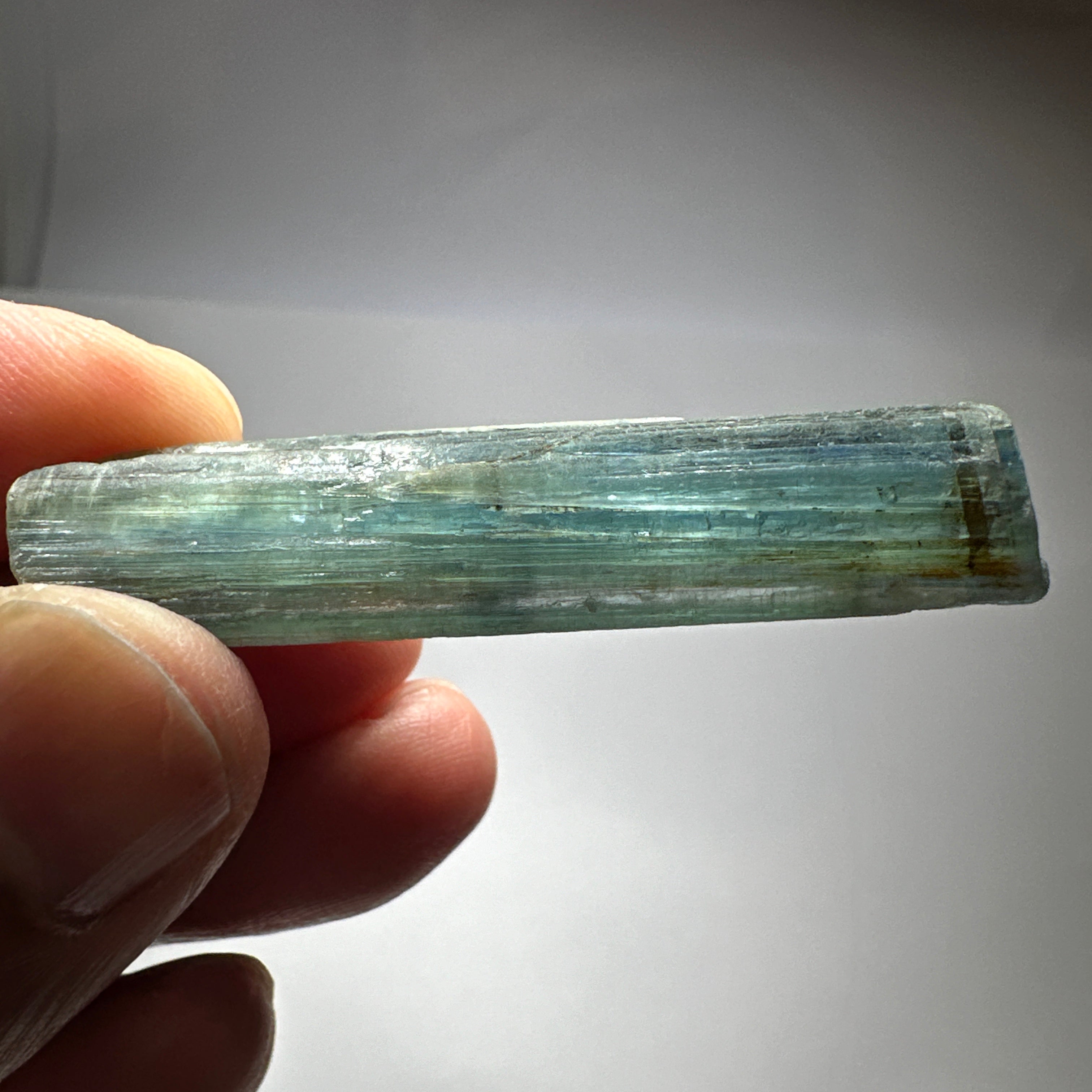 54.30ct Blue Kyanite Crystal, Kenya, Untreated Unheated