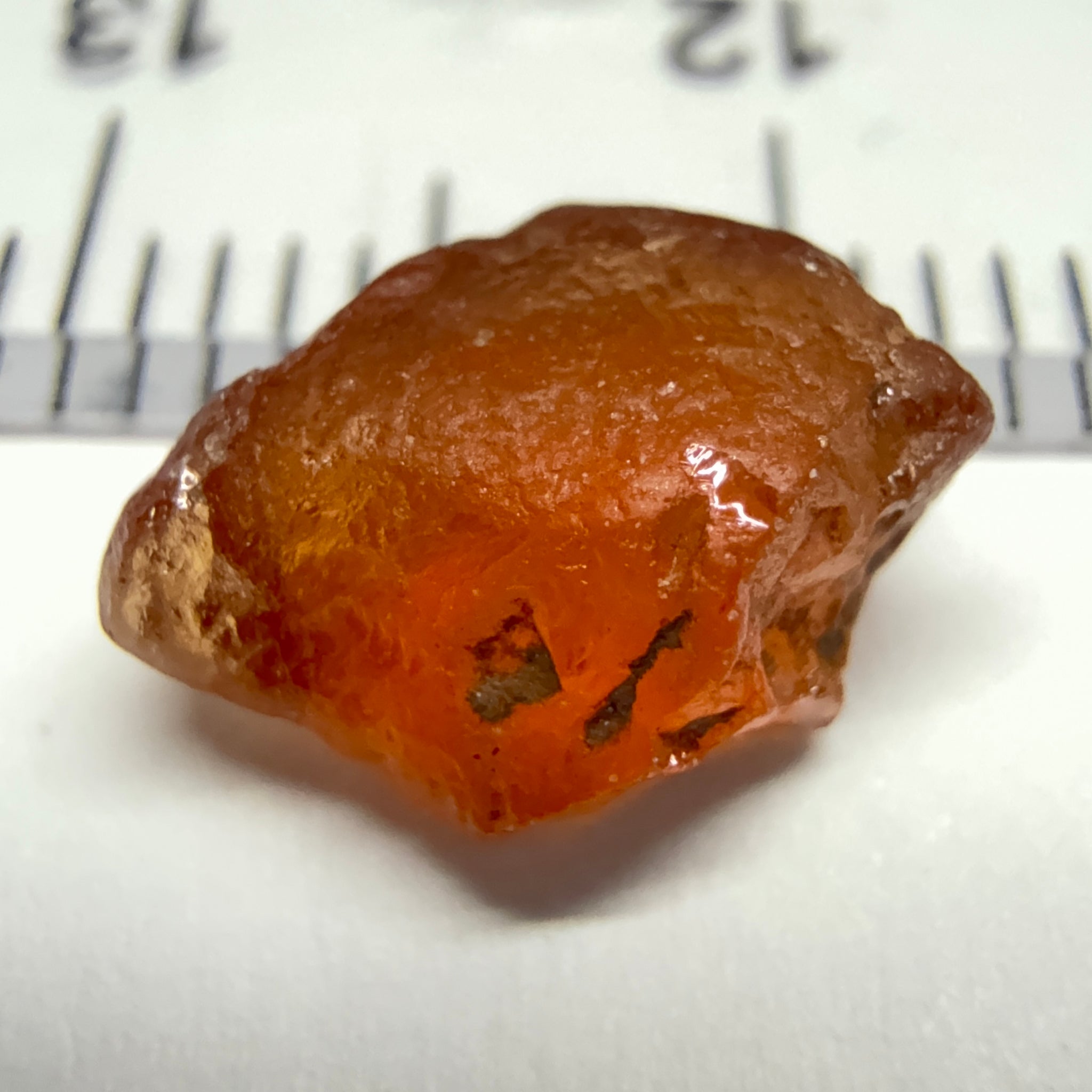 Malaya Garnet, 3.01ct, Tanzania, Untreated Unheated. VVS - IF