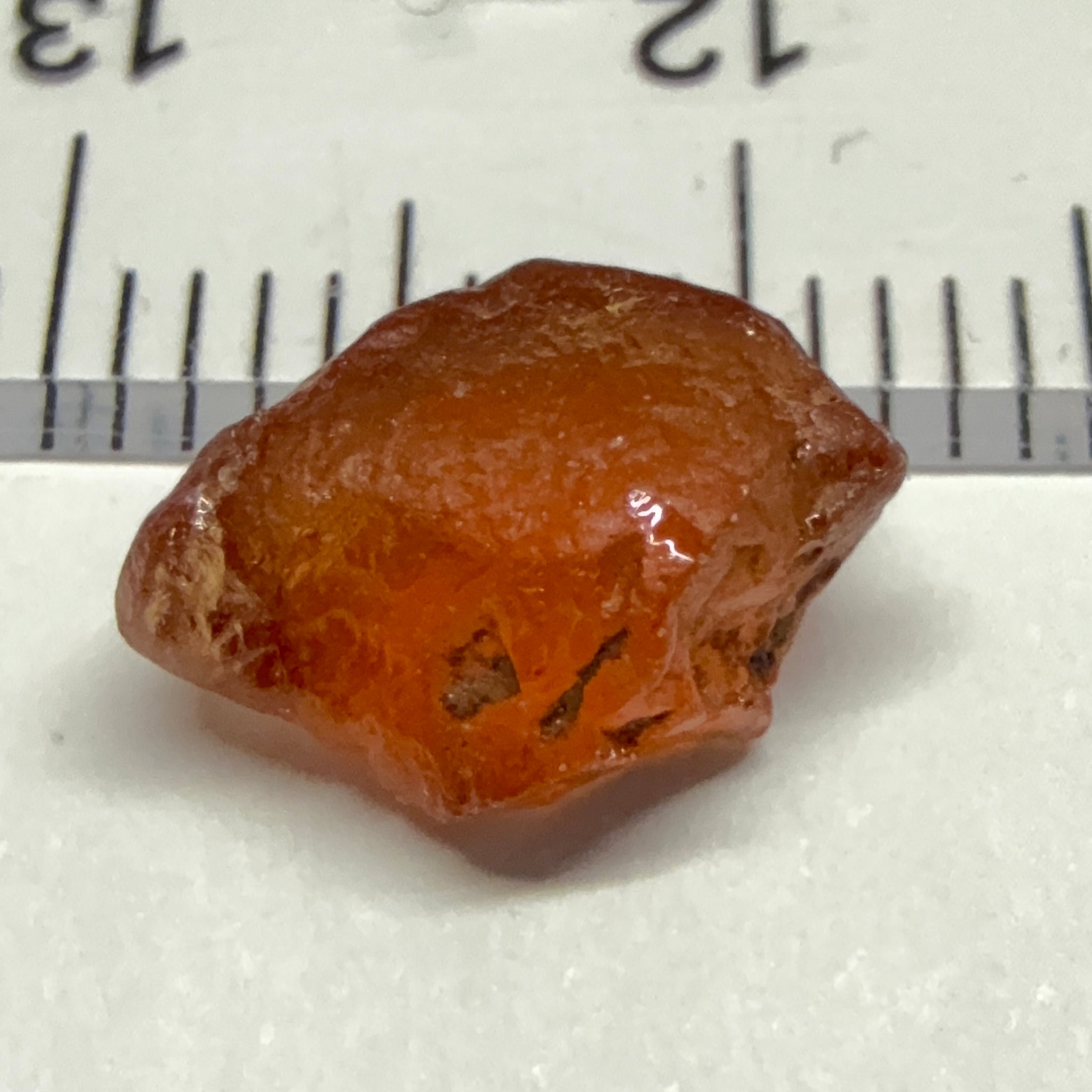 Malaya Garnet, 3.01ct, Tanzania, Untreated Unheated. VVS - IF