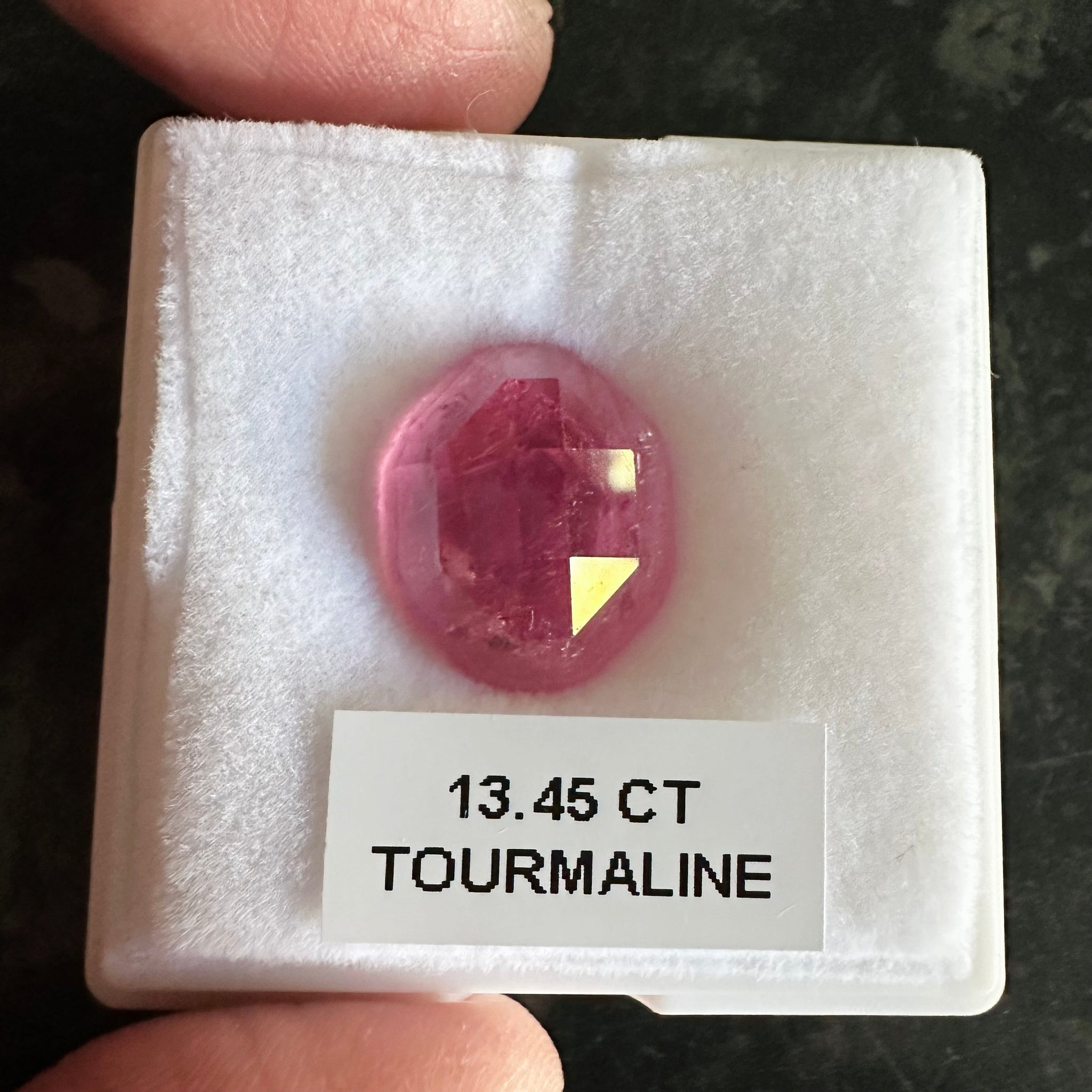 Congo Tourmaline, 13.45ct, Untreated Unheated, see it in different lights