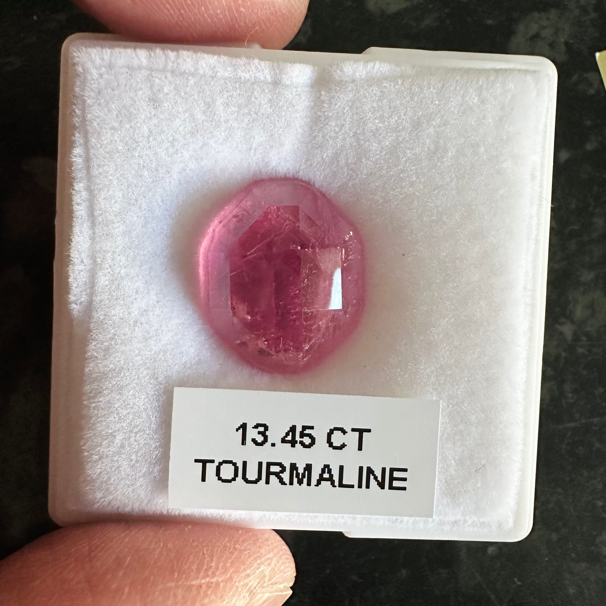 Congo Tourmaline, 13.45ct, Untreated Unheated, see it in different lights