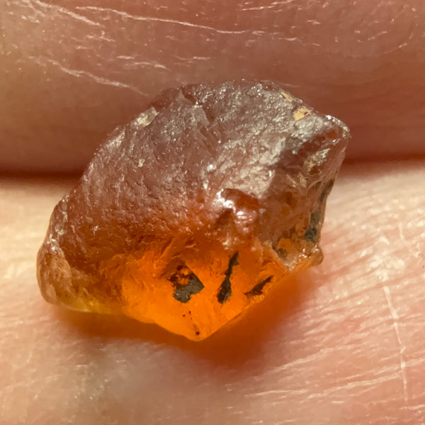 Malaya Garnet, 3.01ct, Tanzania, Untreated Unheated. VVS - IF