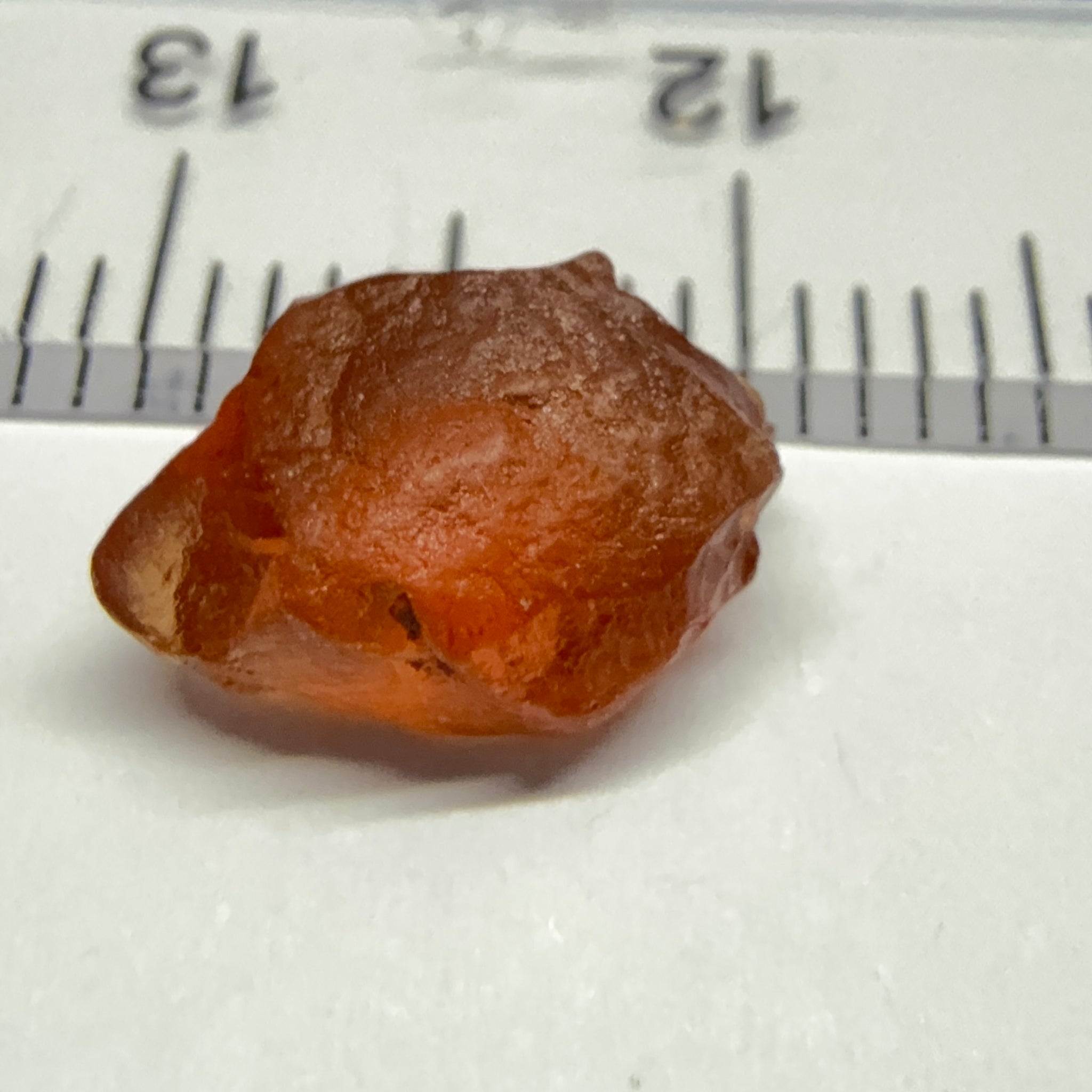 Malaya Garnet, 3.01ct, Tanzania, Untreated Unheated. VVS - IF