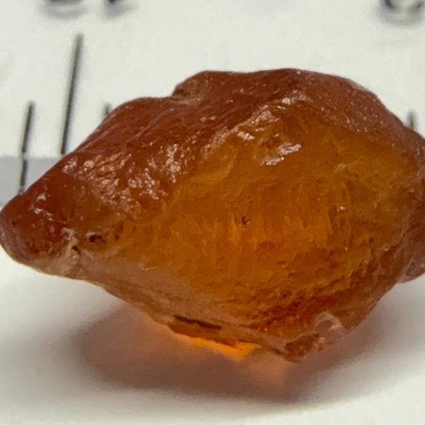 Malaya Garnet, 3.01ct, Tanzania, Untreated Unheated. VVS - IF