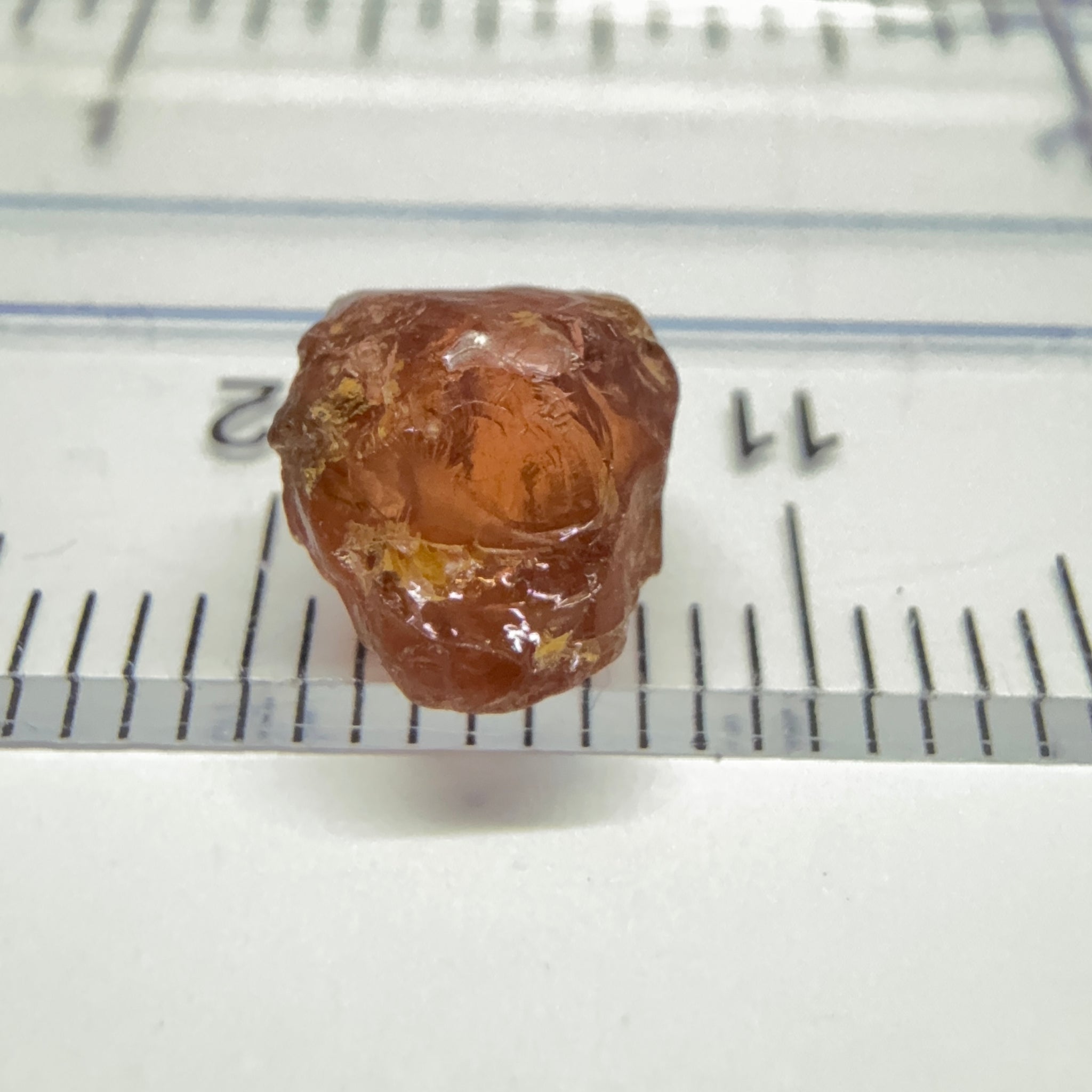 Malaya Garnet, 2.46ct, Tanzania, Untreated Unheated. VVS