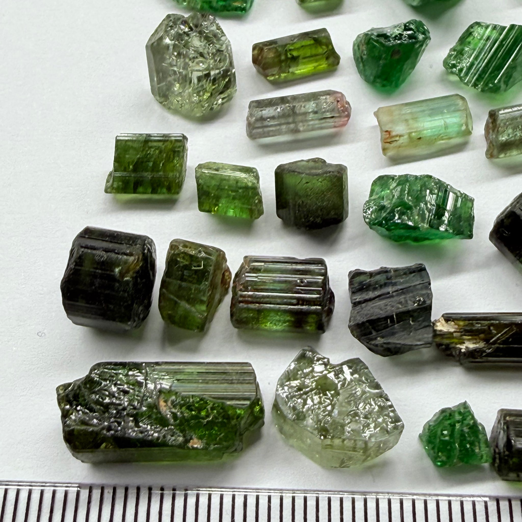 Tourmaline Crystal Specimen Lot from Landanai, 17.40gm / 87.00ct, Landanai, Tanzania, Untreated Unheated, specimen lot from the locale, not for faceting