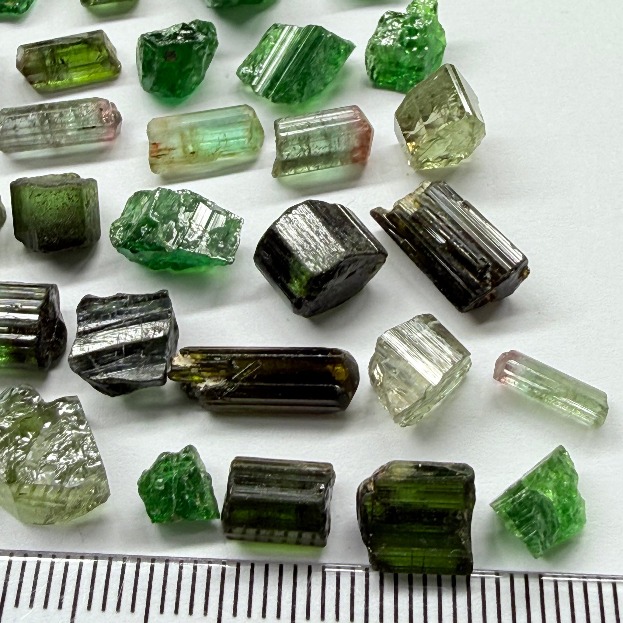 Tourmaline Crystal Specimen Lot from Landanai, 17.40gm / 87.00ct, Landanai, Tanzania, Untreated Unheated, specimen lot from the locale, not for faceting