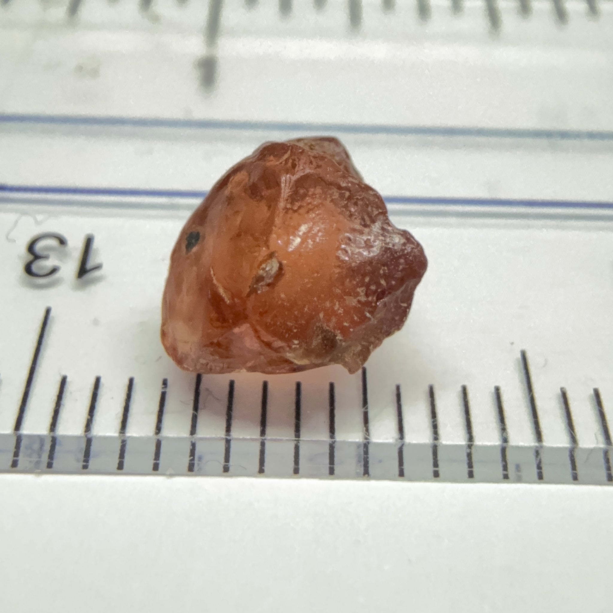 Malaya Garnet, 2.46ct, Tanzania, Untreated Unheated. VVS