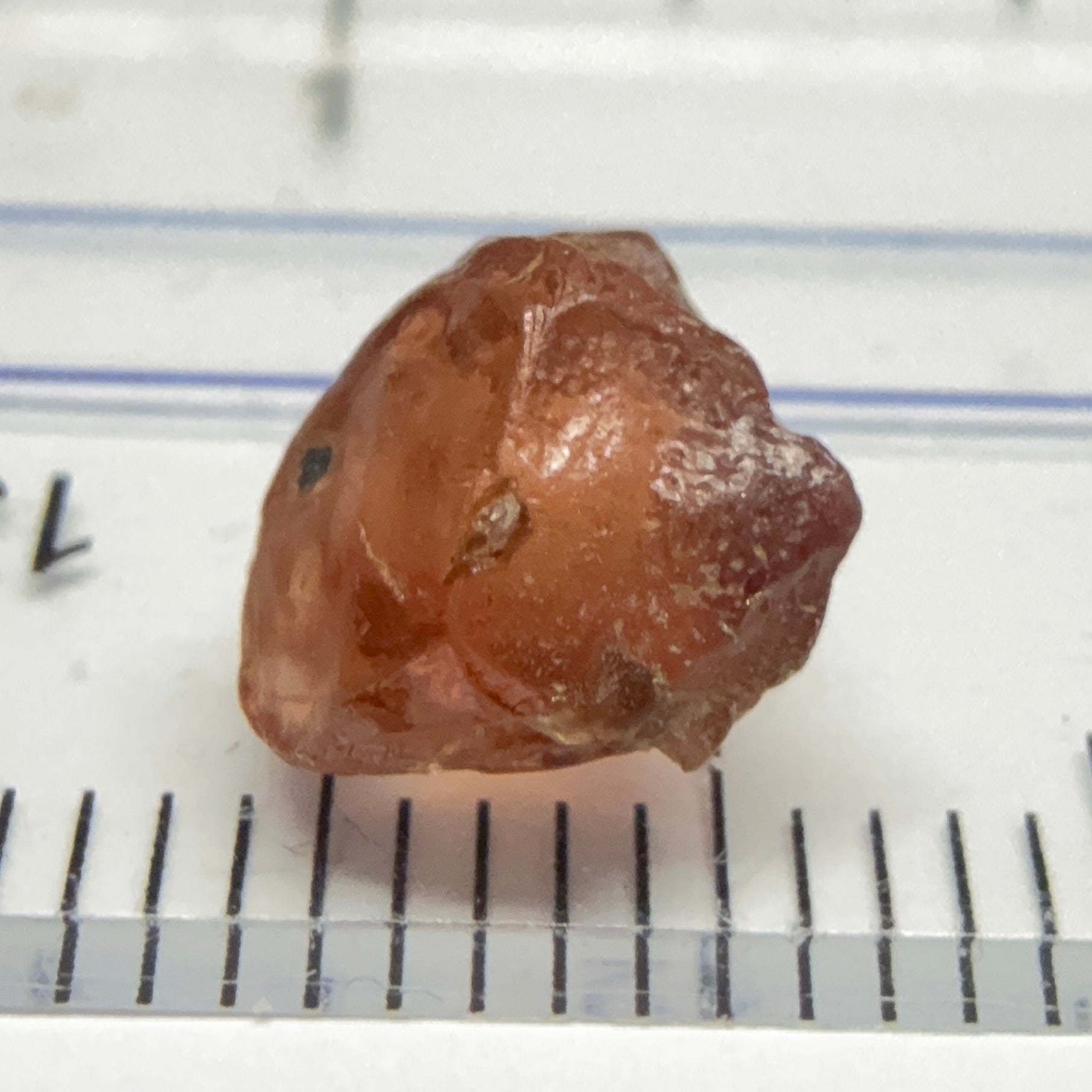 Malaya Garnet, 2.46ct, Tanzania, Untreated Unheated. VVS