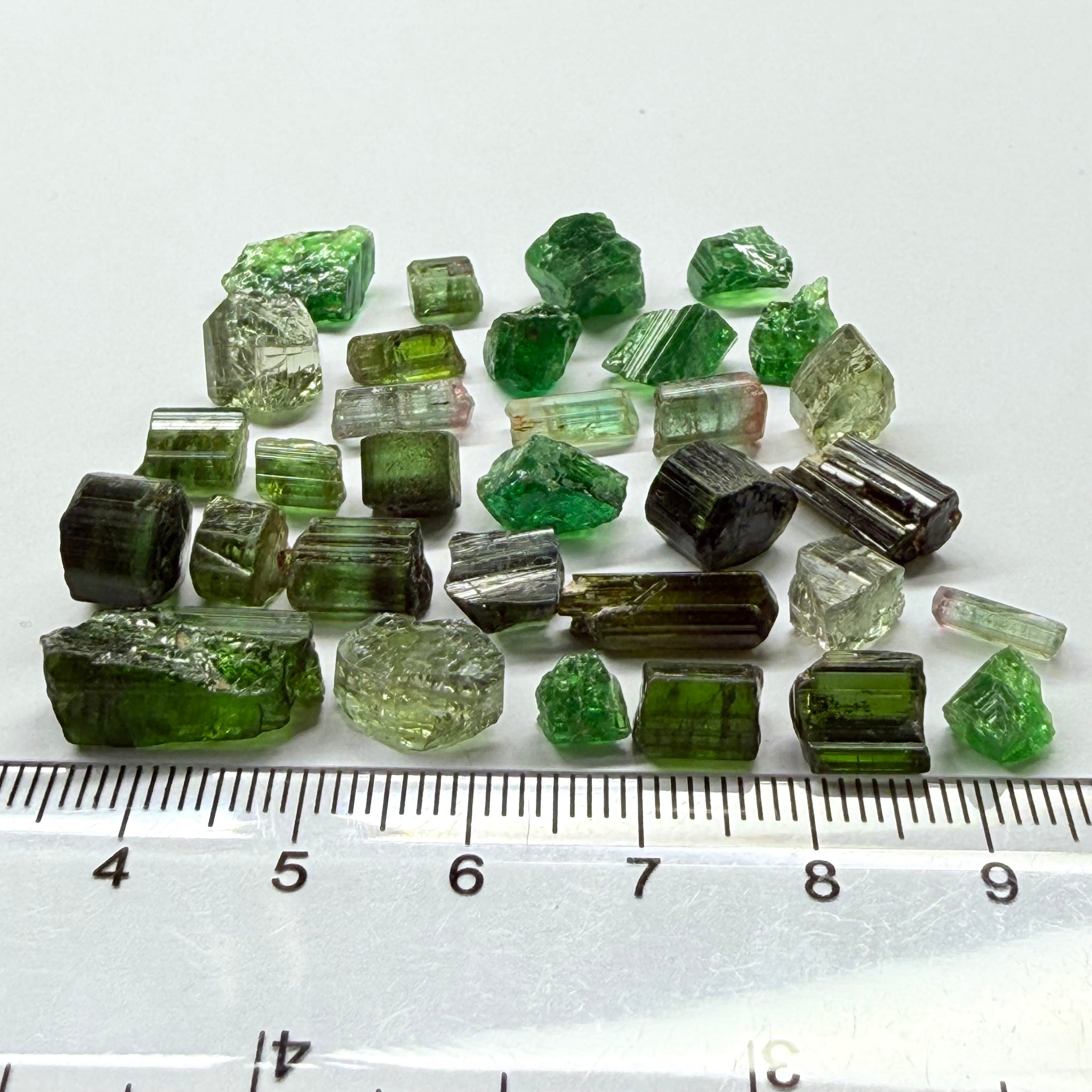 Tourmaline Crystal Specimen Lot from Landanai, 17.40gm / 87.00ct, Landanai, Tanzania, Untreated Unheated, specimen lot from the locale, not for faceting