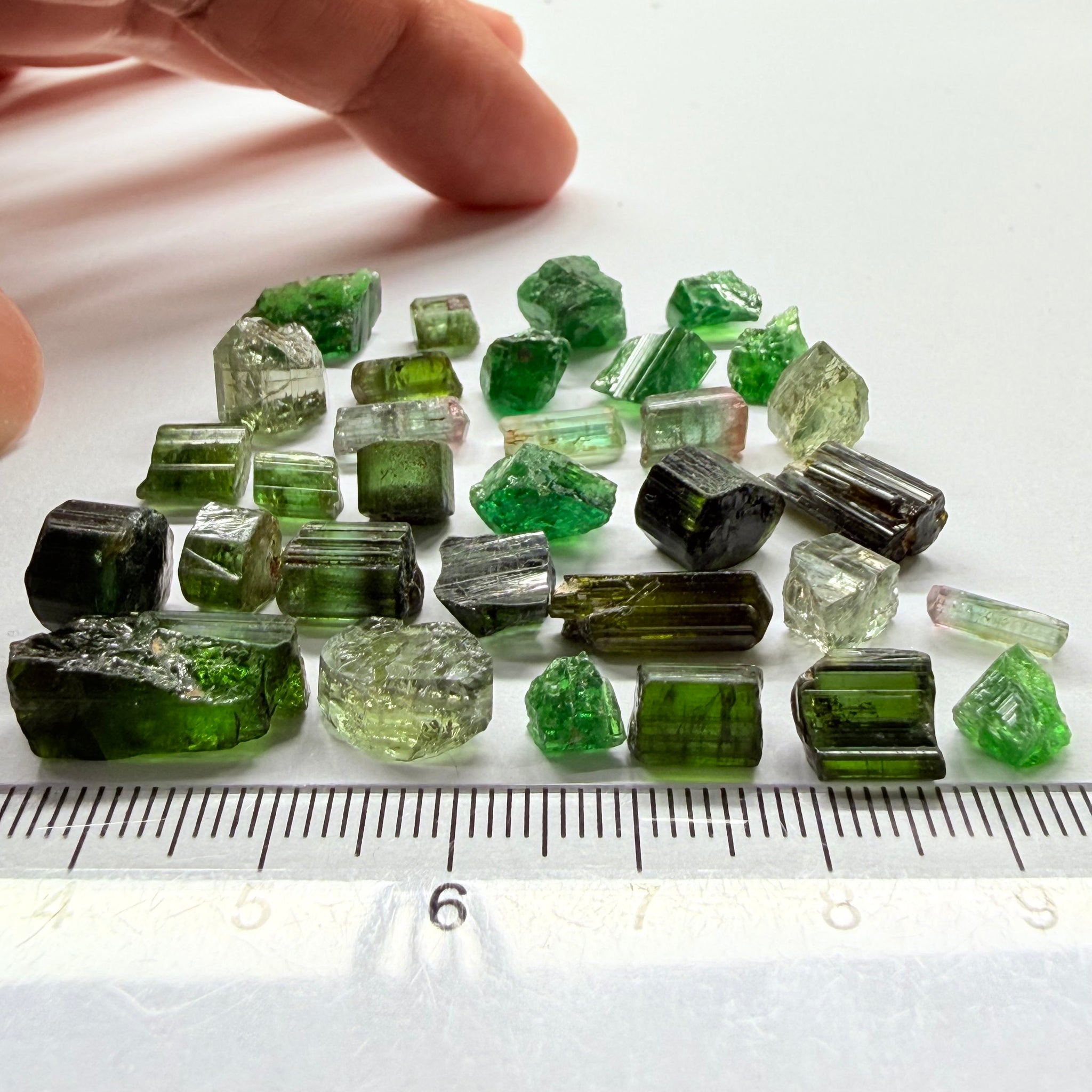 Tourmaline Crystal Specimen Lot from Landanai, 17.40gm / 87.00ct, Landanai, Tanzania, Untreated Unheated, specimen lot from the locale, not for faceting