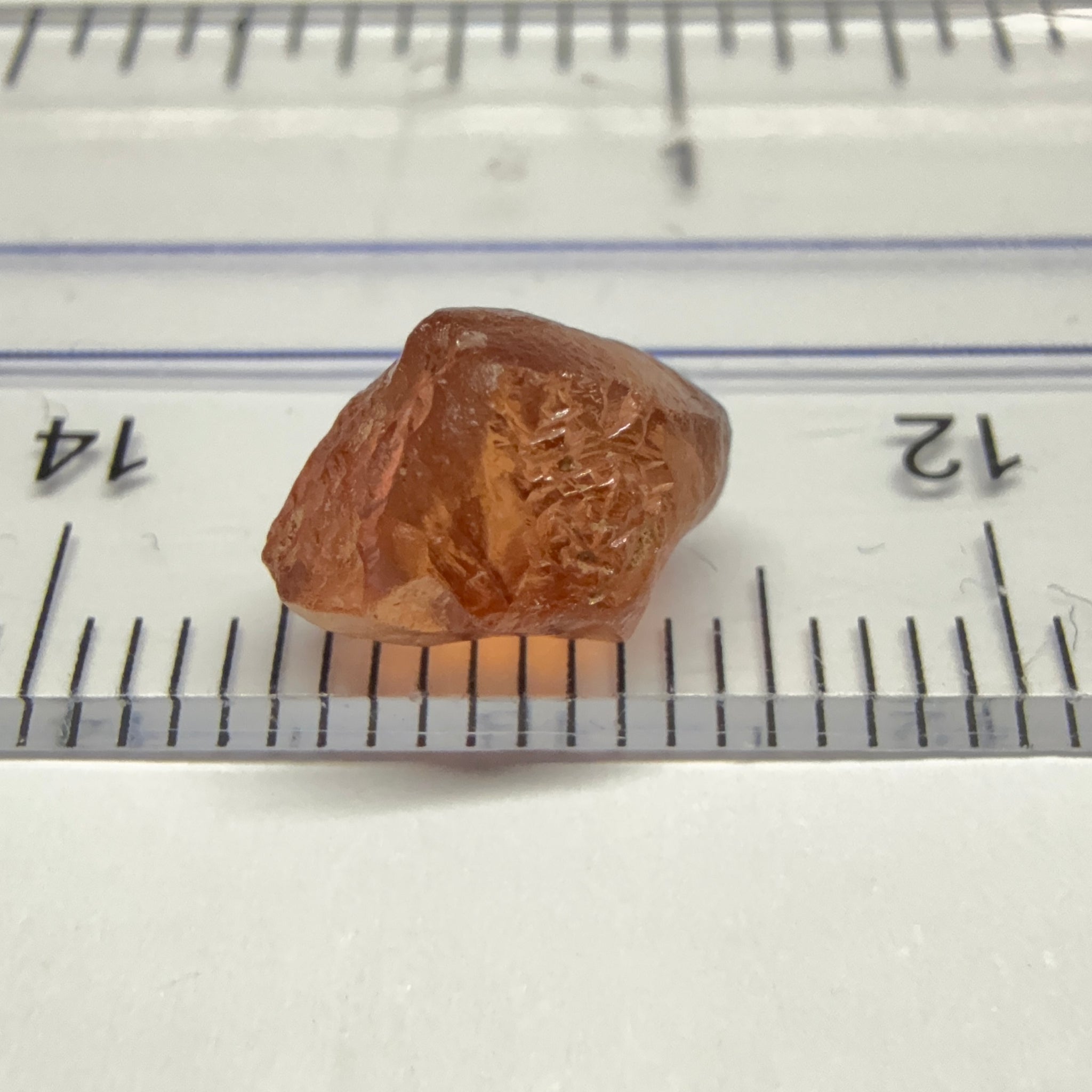 Malaya Garnet, 3.27ct, Tanzania, Untreated Unheated. VVS - IF