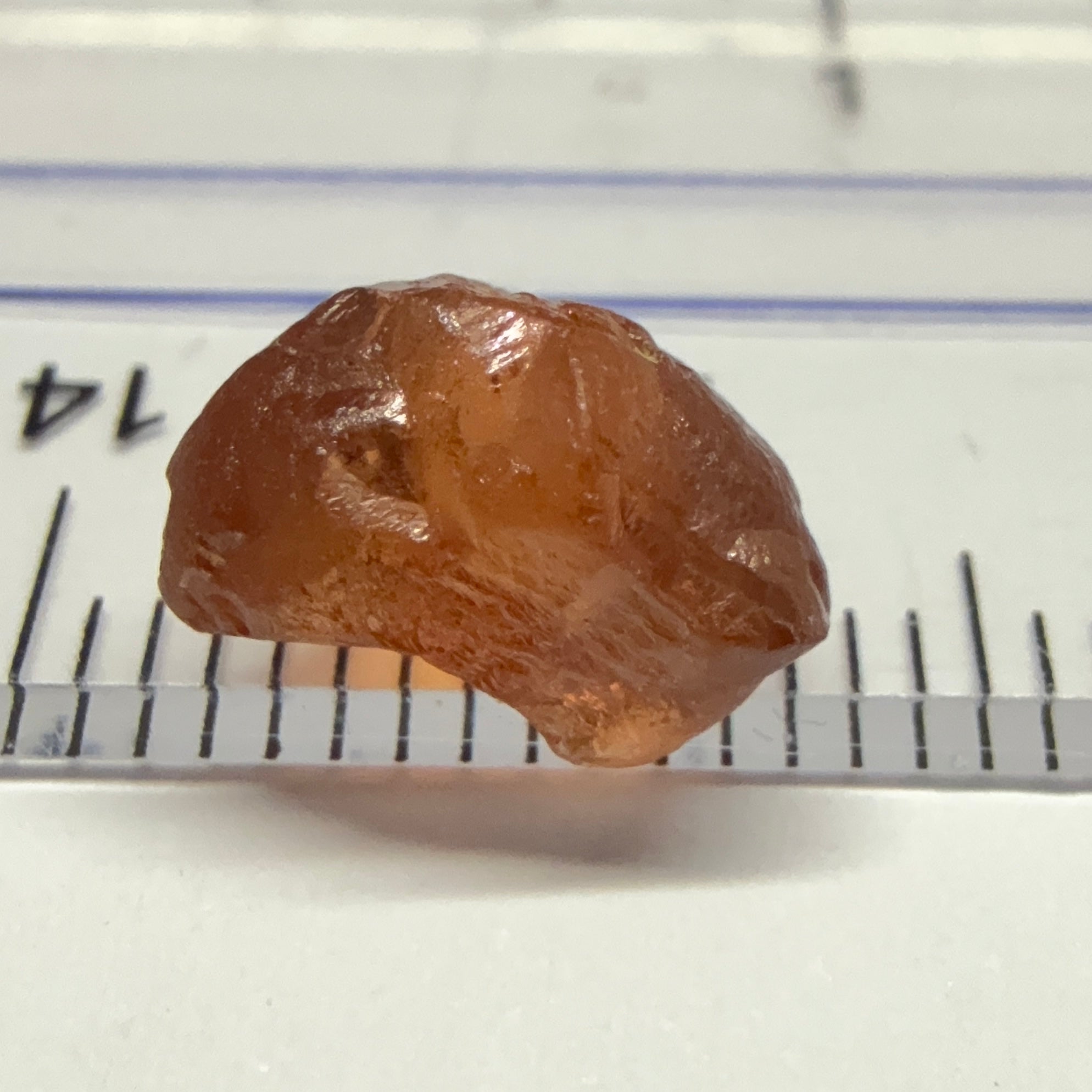 Malaya Garnet, 3.27ct, Tanzania, Untreated Unheated. VVS - IF