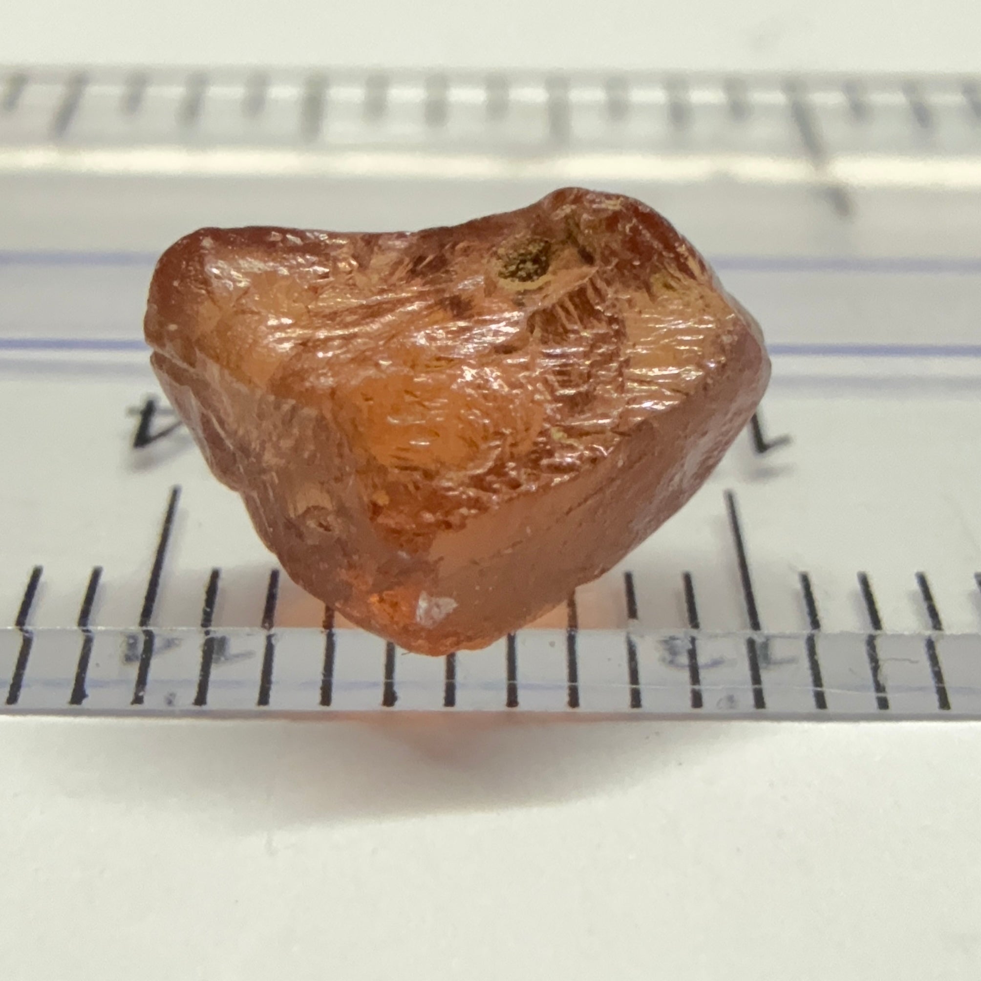 Malaya Garnet, 3.27ct, Tanzania, Untreated Unheated. VVS - IF