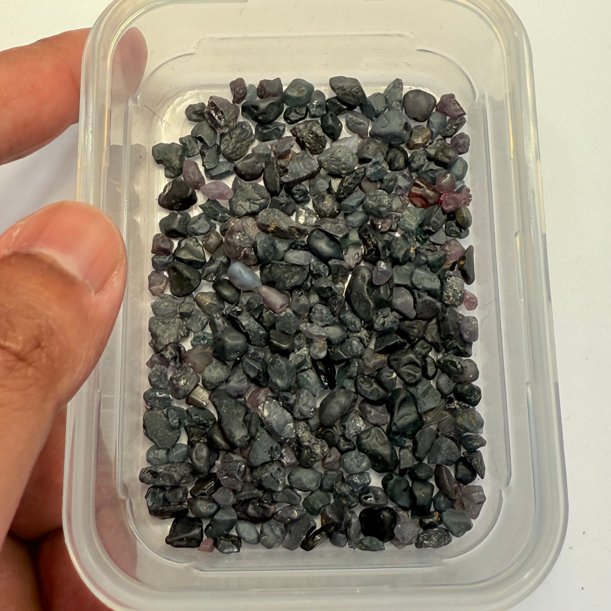 Very Dark Mozambique Spinel Lot, 55.30gm / 276.5ct, Mozambique, Untreated Unheated, very very dark, see all photos and vids.