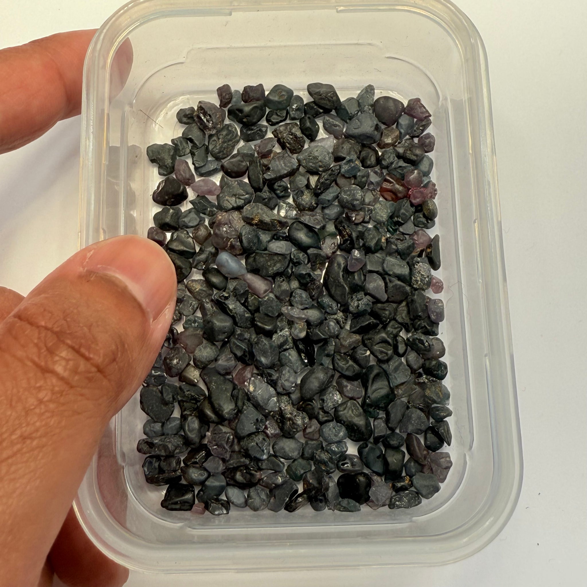 Very Dark Mozambique Spinel Lot, 55.30gm / 276.5ct, Mozambique, Untreated Unheated, very very dark, see all photos and vids.