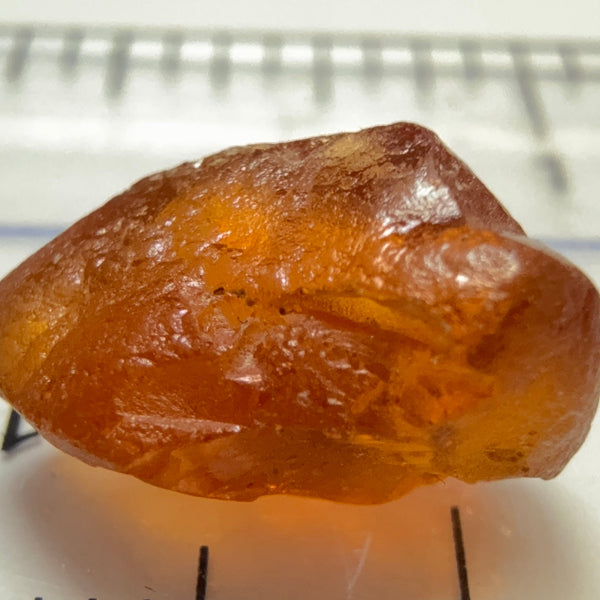 Malaya Garnet, 4.02ct, Tanzania, Untreated Unheated. VVS-IF