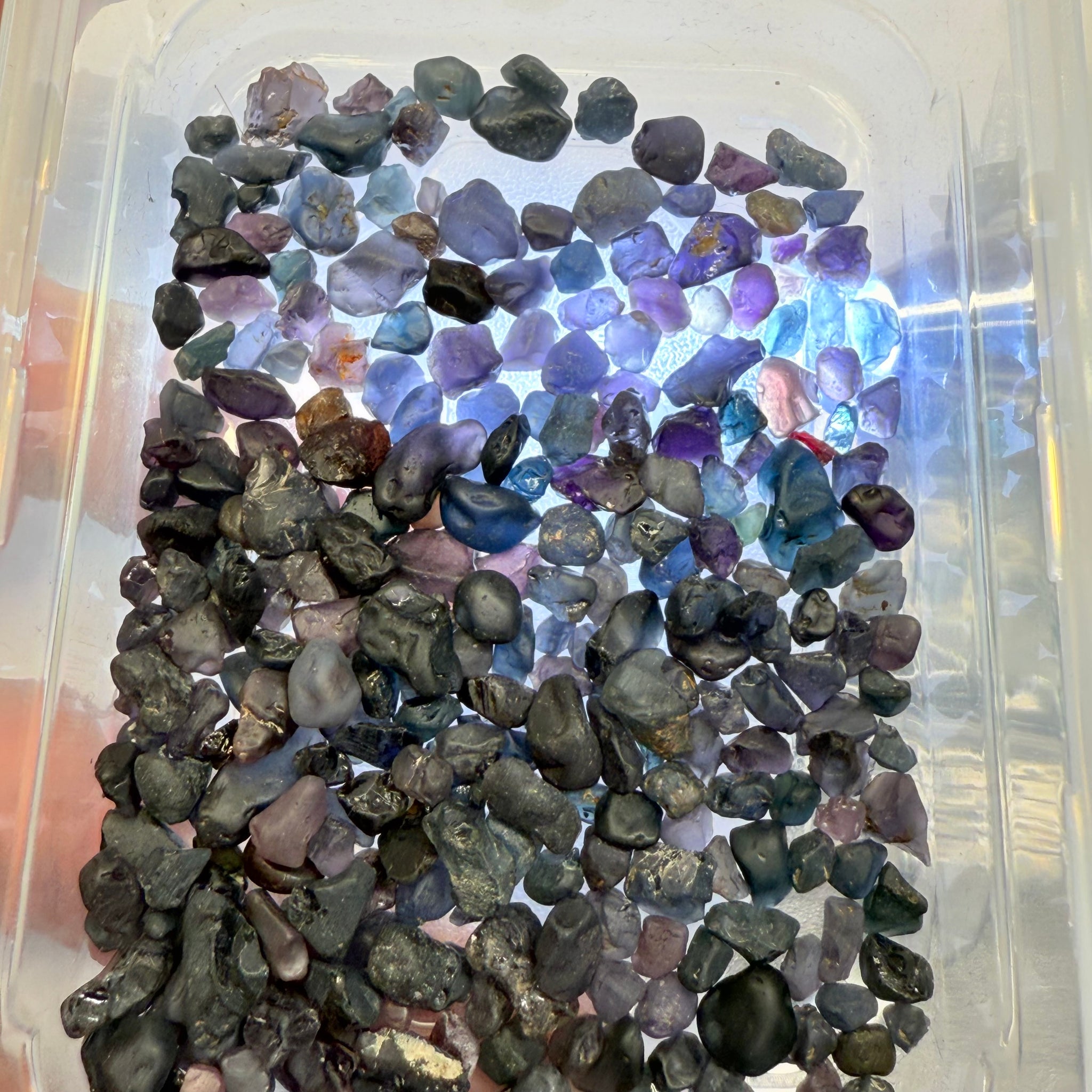 Very Dark Mozambique Spinel Lot, 55.30gm / 276.5ct, Mozambique, Untreated Unheated, very very dark, see all photos and vids.