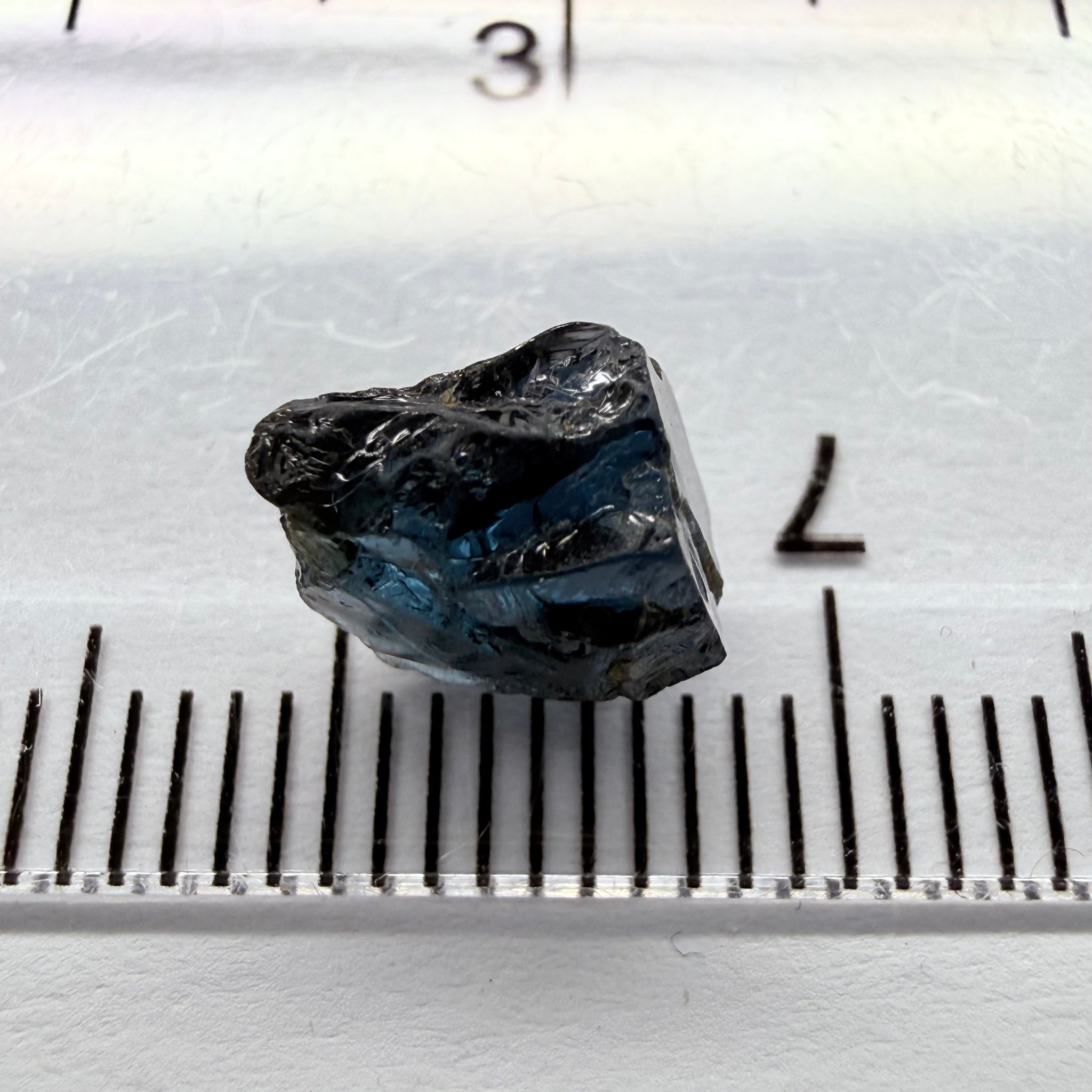 Spinel, 2.72ct, Mozambique, Untreated Unheated, very dark stone, vvs-if
