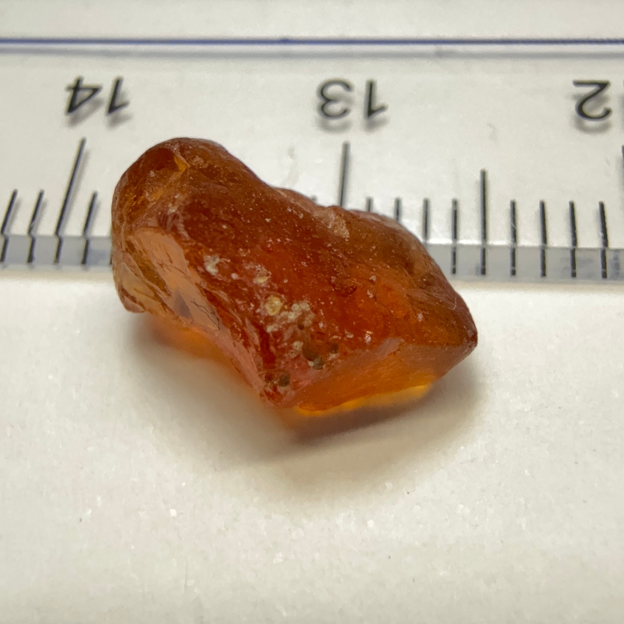 Malaya Garnet, 4.02ct, Tanzania, Untreated Unheated. VVS-IF