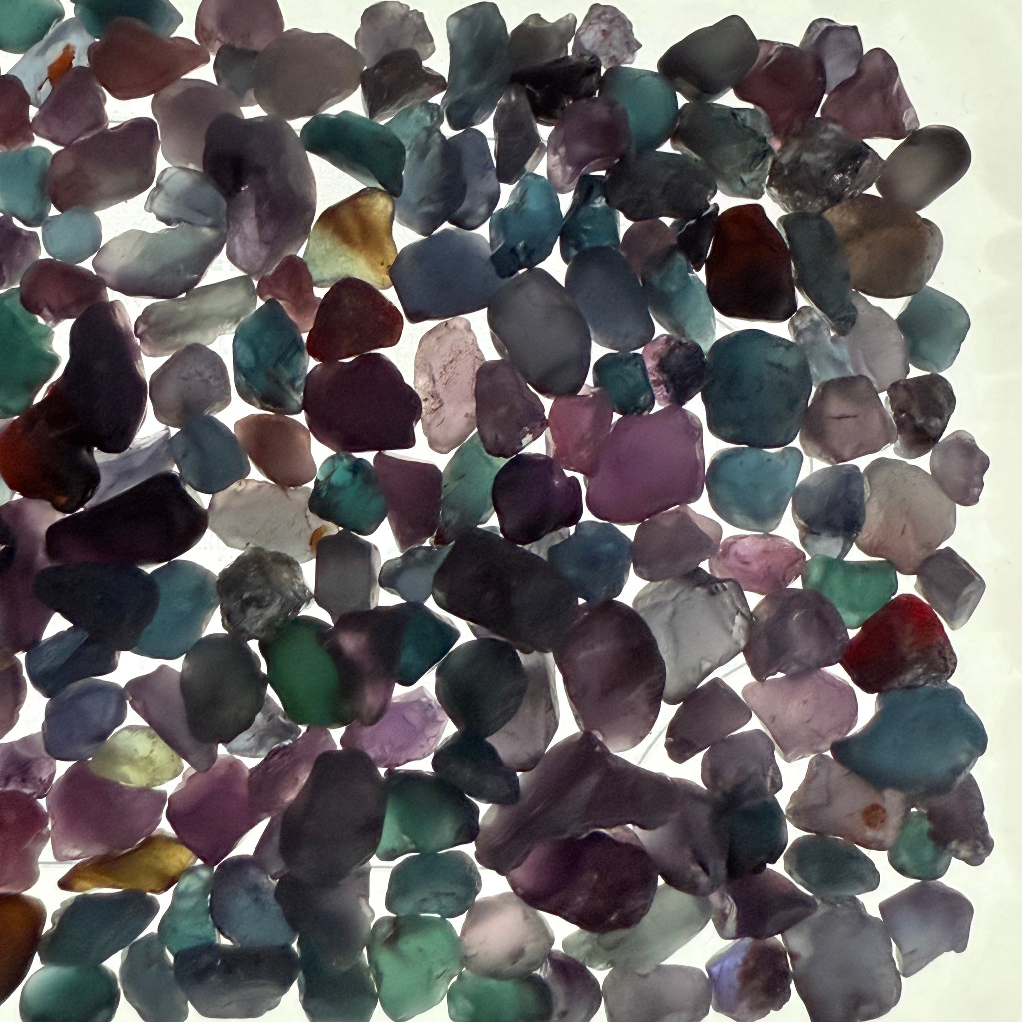 Very Dark Mozambique Spinel Lot, 57.80gm / 289ct, Mozambique, Untreated Unheated, very very dark, see all photos