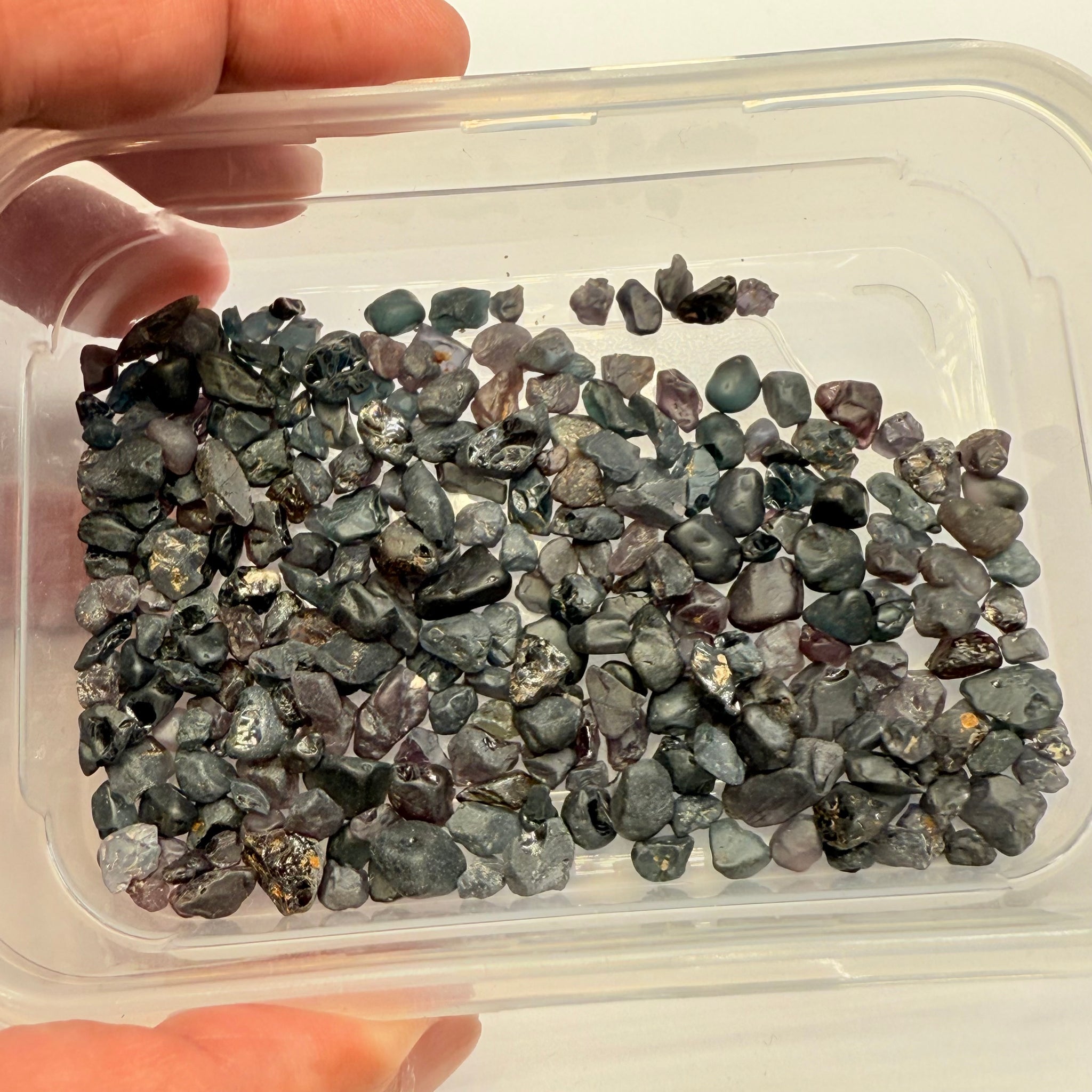 Very Dark Mozambique Spinel Lot, 57.80gm / 289ct, Mozambique, Untreated Unheated, very very dark, see all photos