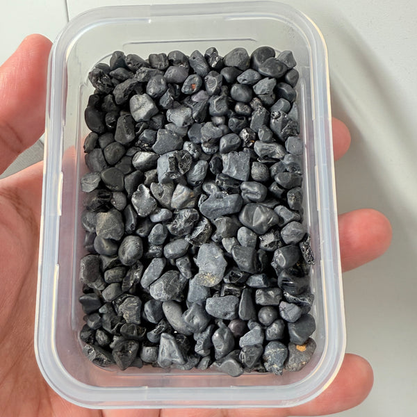 Very Dark Mozambique Black Spinels Lot, 238gm / 1190ct, Mozambique, Untreated Unheated