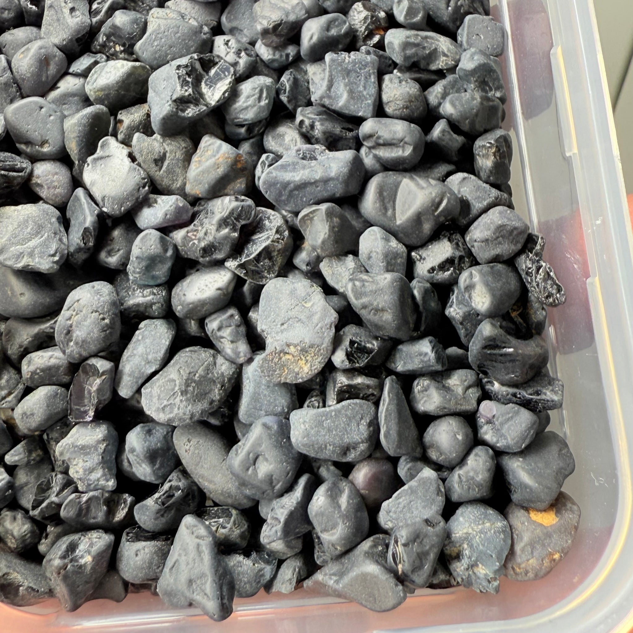 Very Dark Mozambique Black Spinels Lot, 238gm / 1190ct, Mozambique, Untreated Unheated