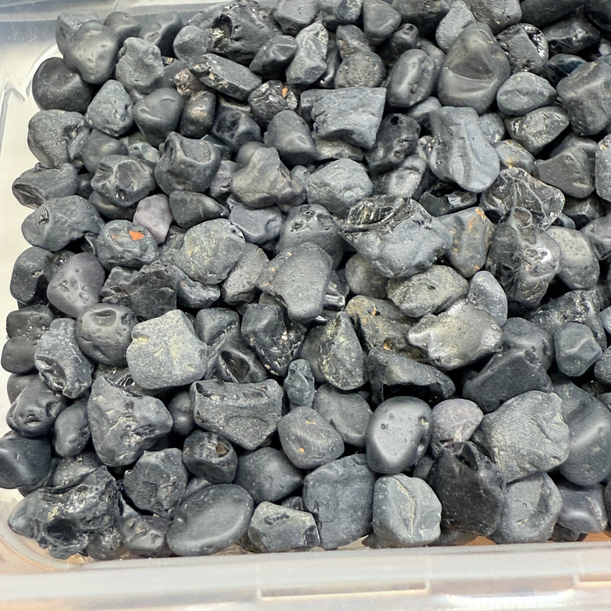 Very Dark Mozambique Black Spinels Lot, 238gm / 1190ct, Mozambique, Untreated Unheated