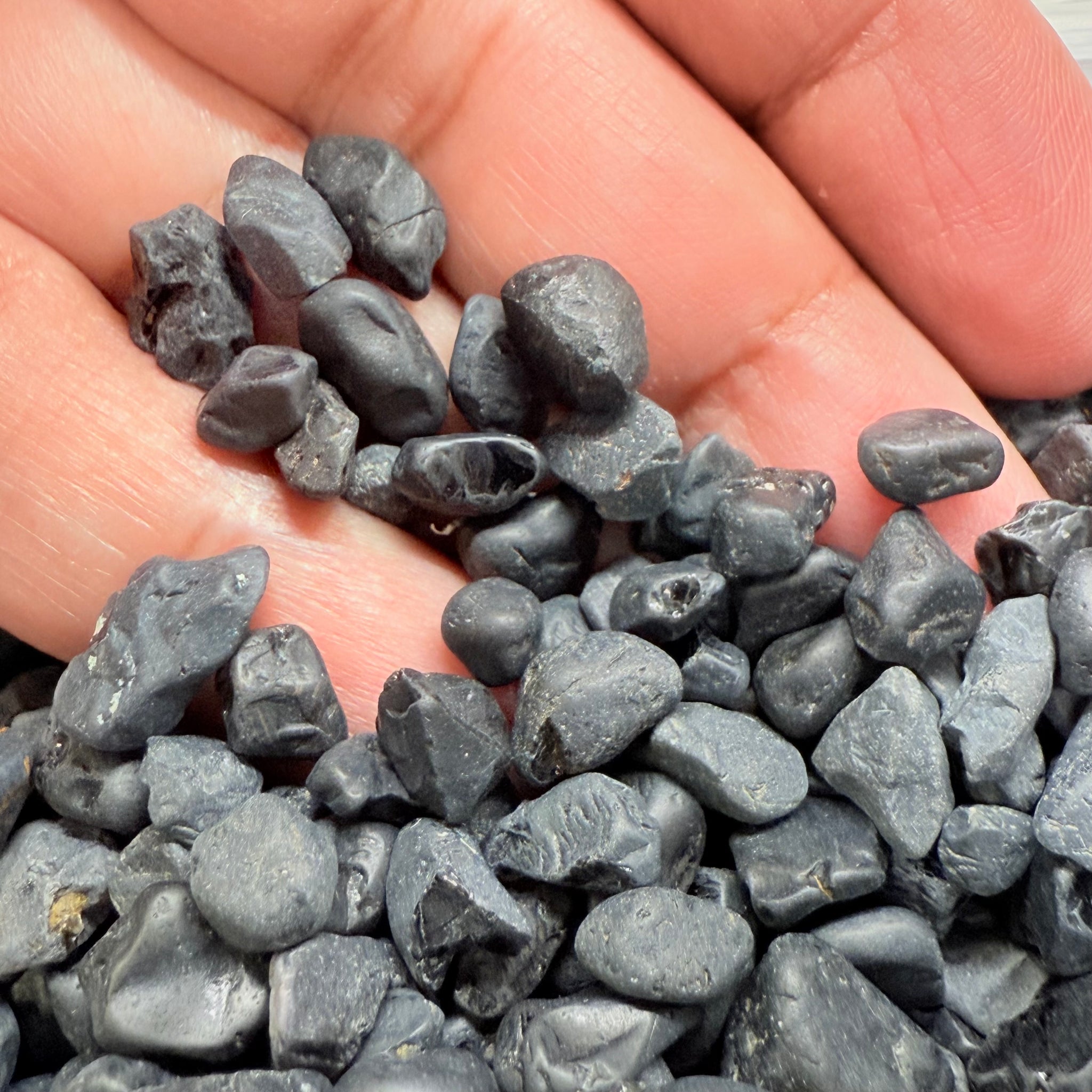 Very Dark Mozambique Black Spinels Lot, 238gm / 1190ct, Mozambique, Untreated Unheated