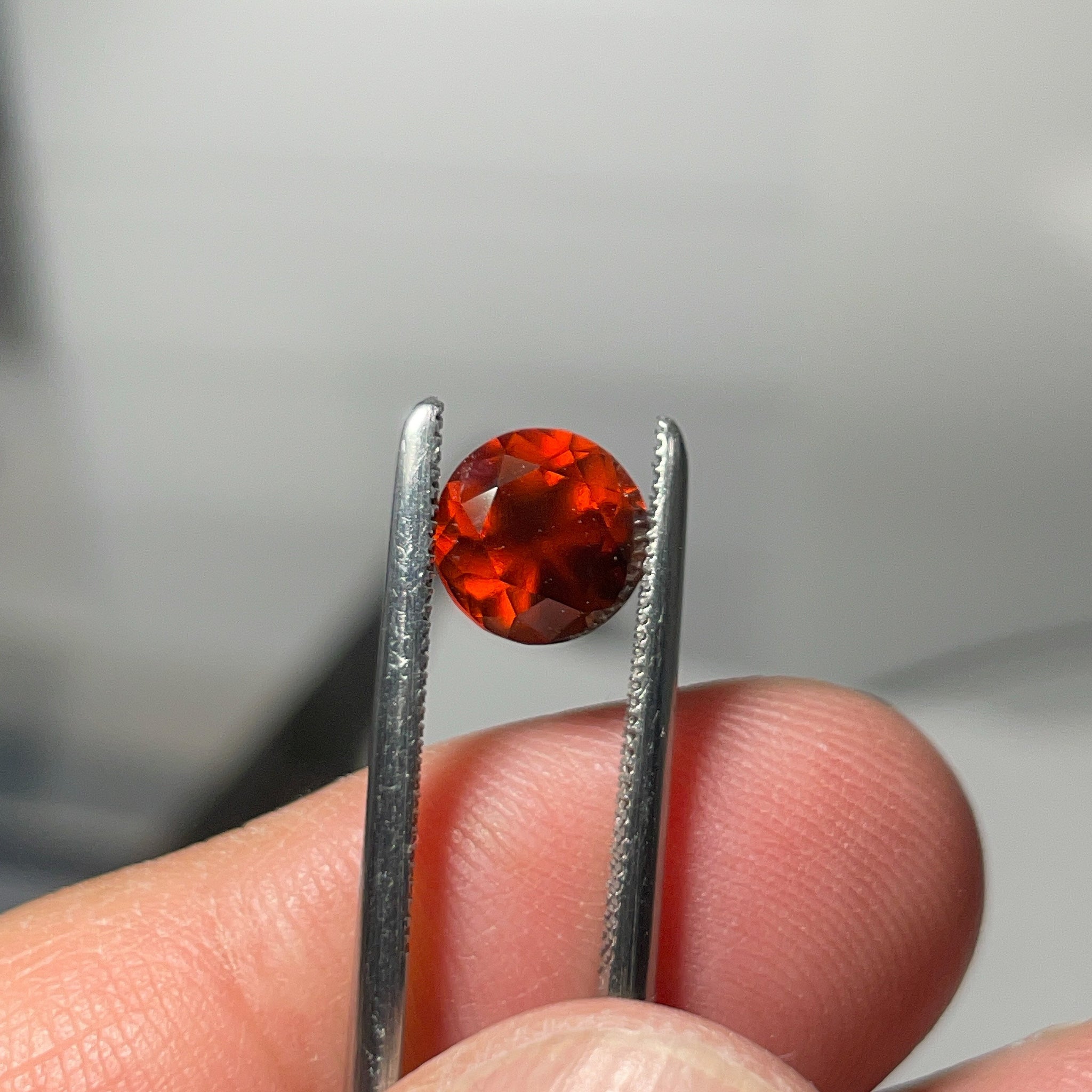 1.97Ct Hessonite Garnet Tanzania.