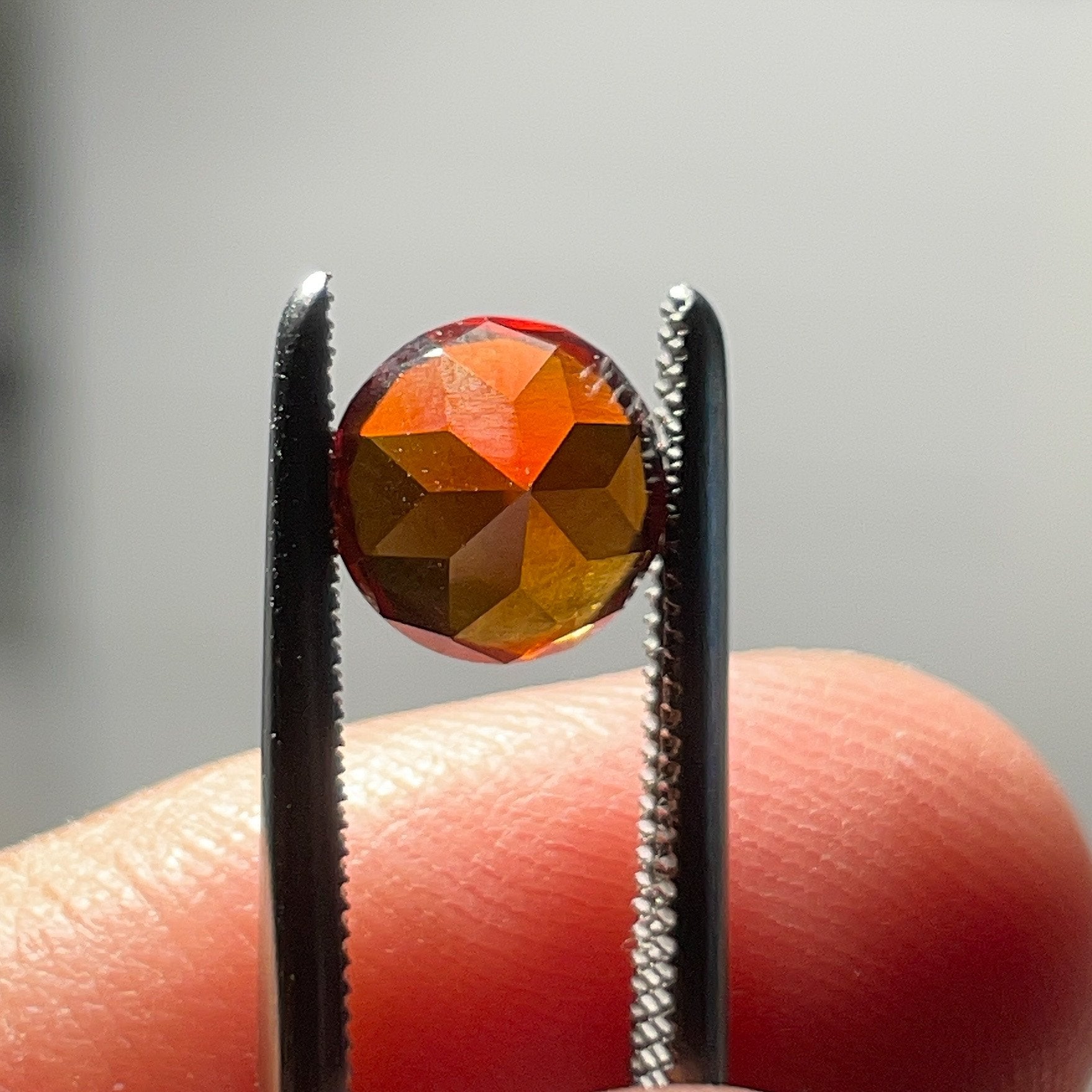 1.97Ct Hessonite Garnet Tanzania.